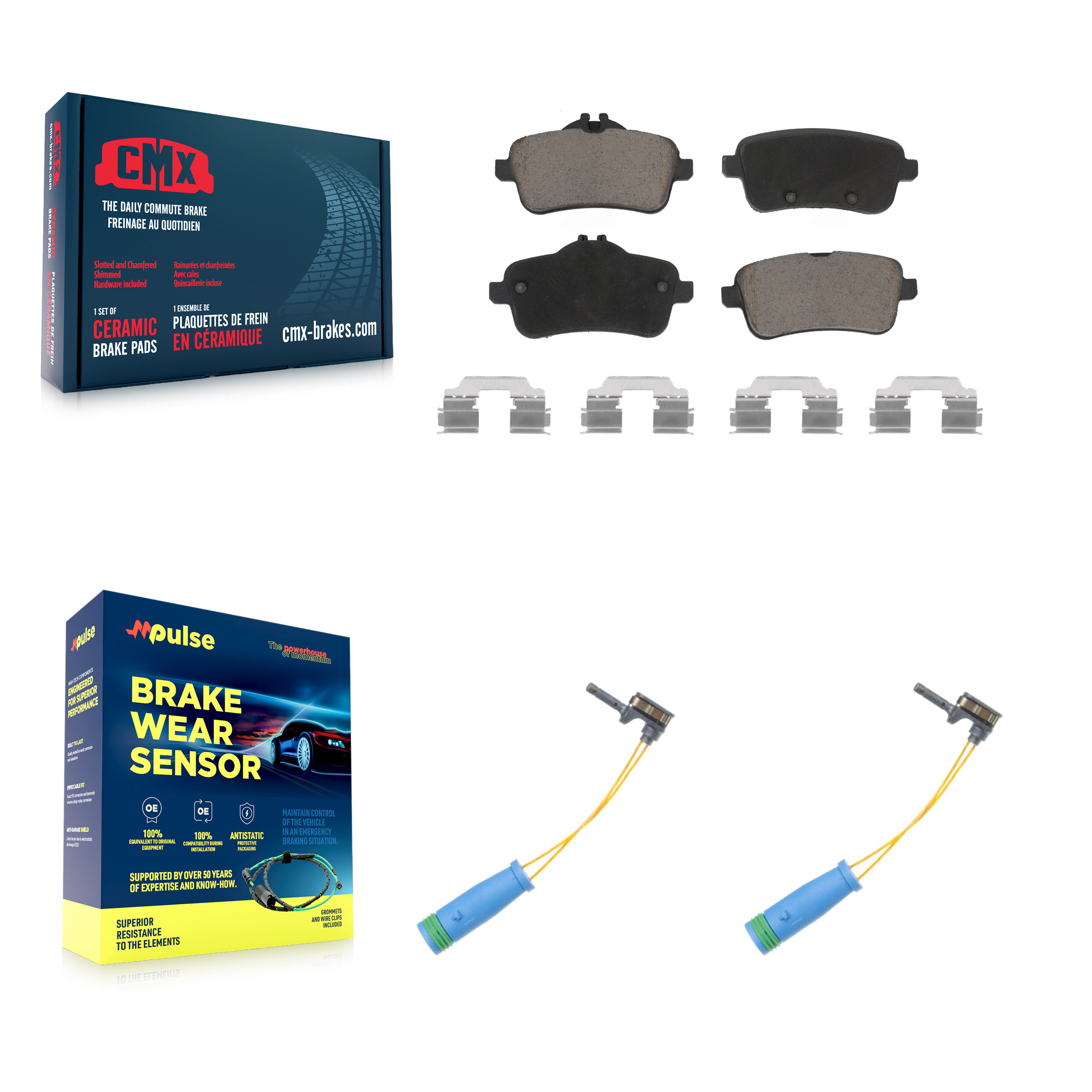 CMX - KCW-100996 - Rear Disc Brake Pad Kits