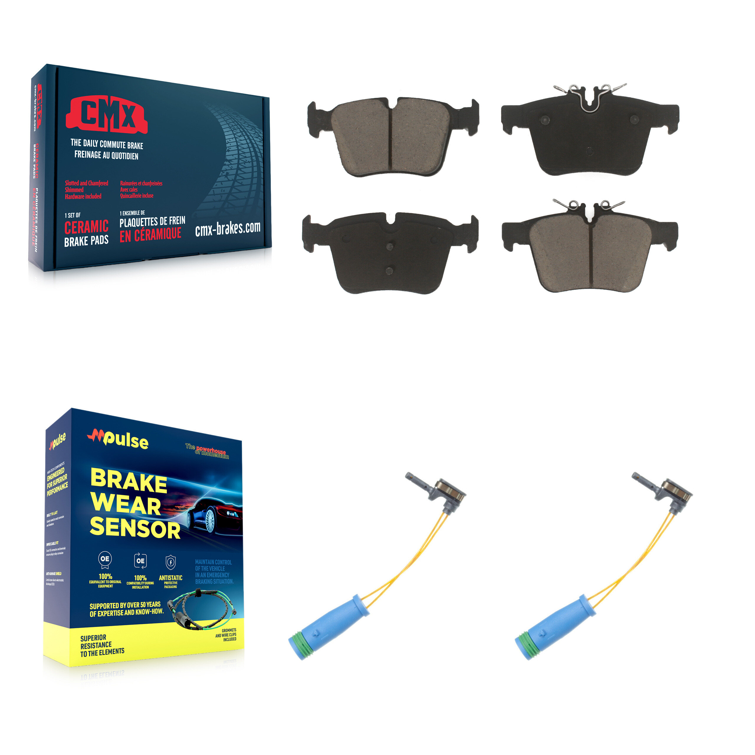 CMX - KCW-100997 - Rear Disc Brake Pad Kits