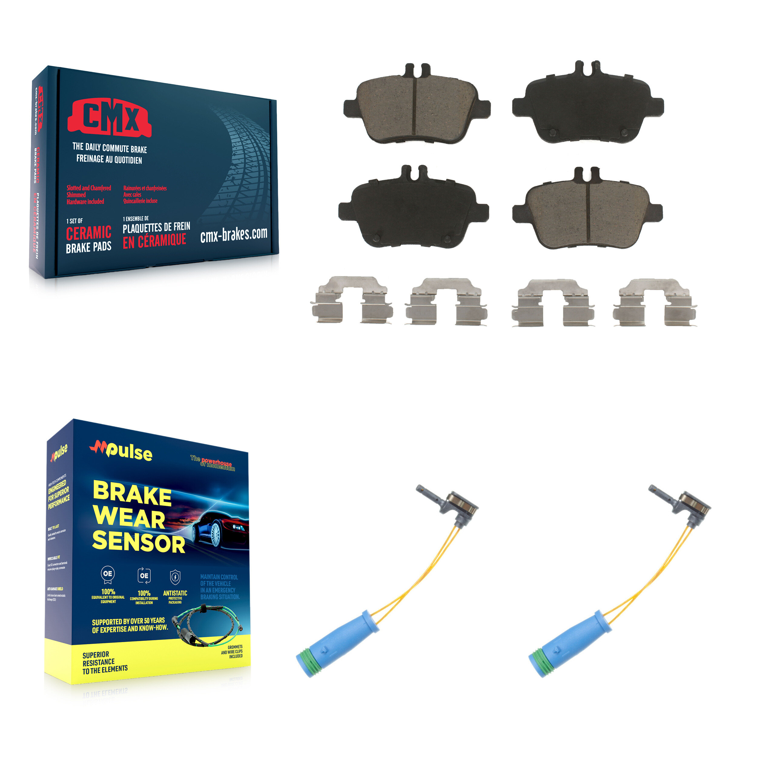 CMX - KCW-100998 - Rear Disc Brake Pad Kits