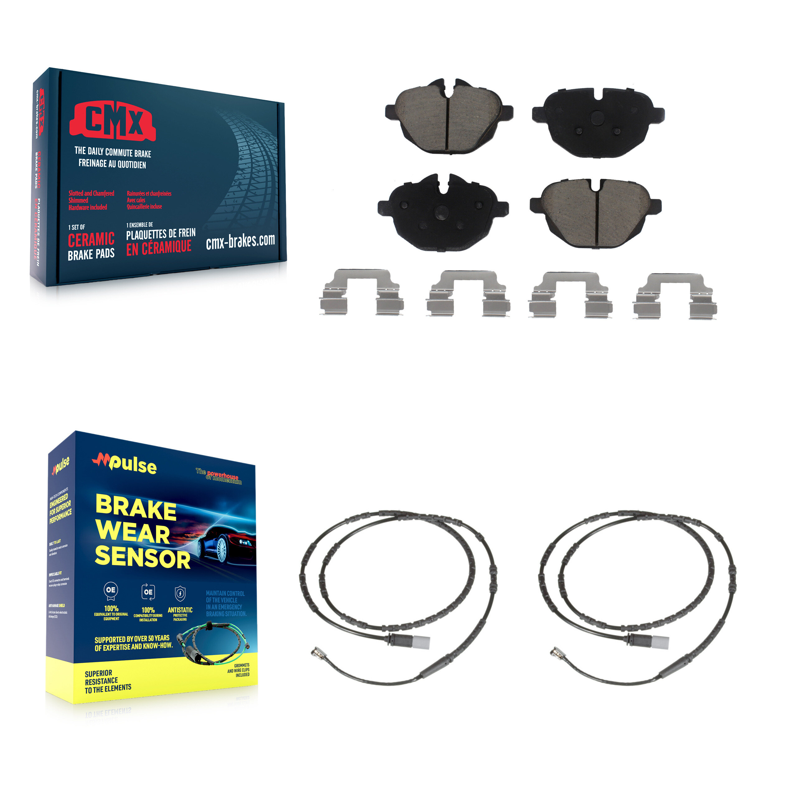 CMX - KCW-101003 - Rear Disc Brake Pad Kits