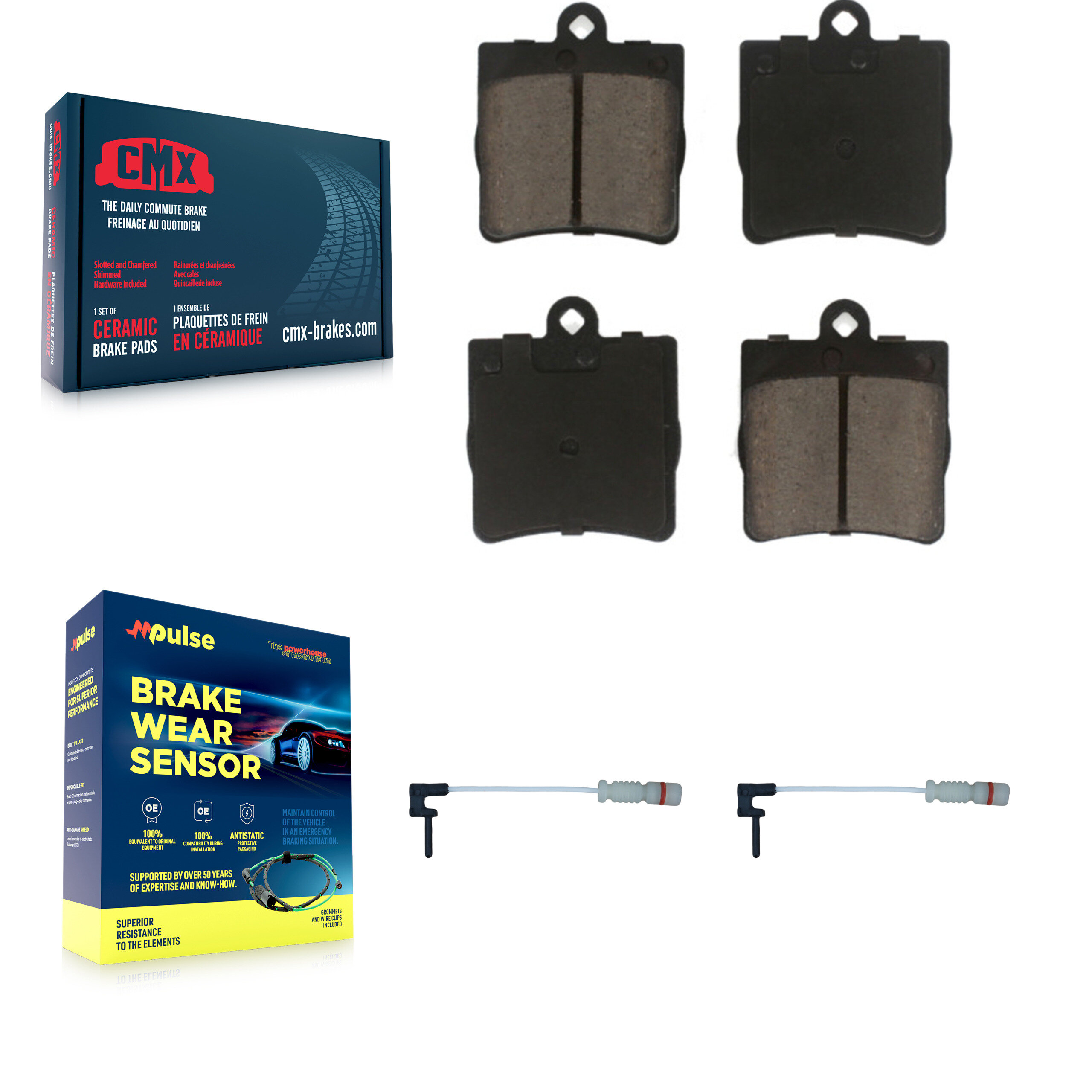 CMX - KCW-101004 - Rear Disc Brake Pad Kits