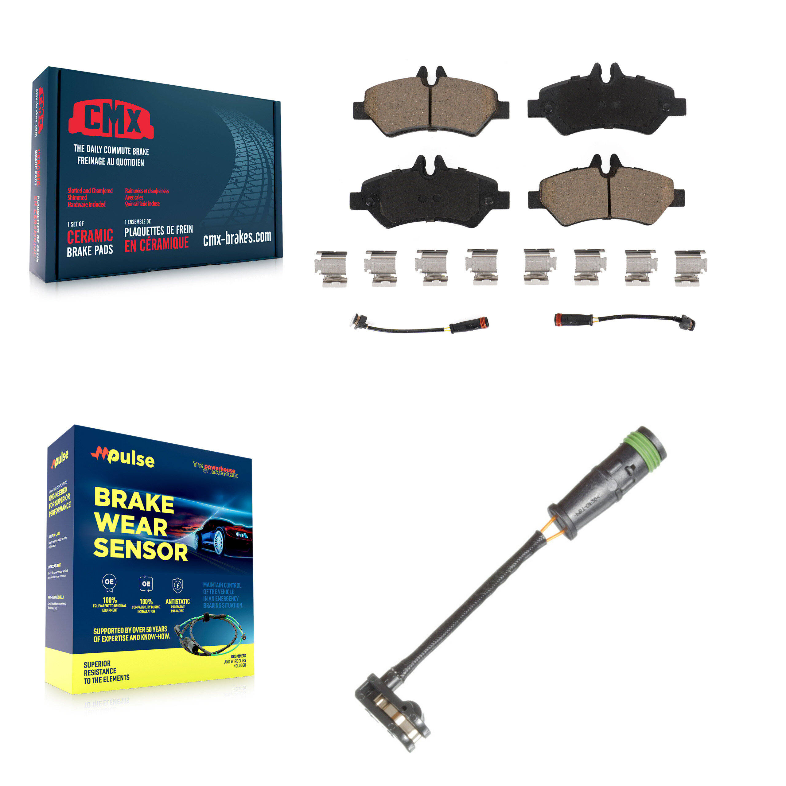CMX - KCW-101058 - Rear Disc Brake Pad Kits