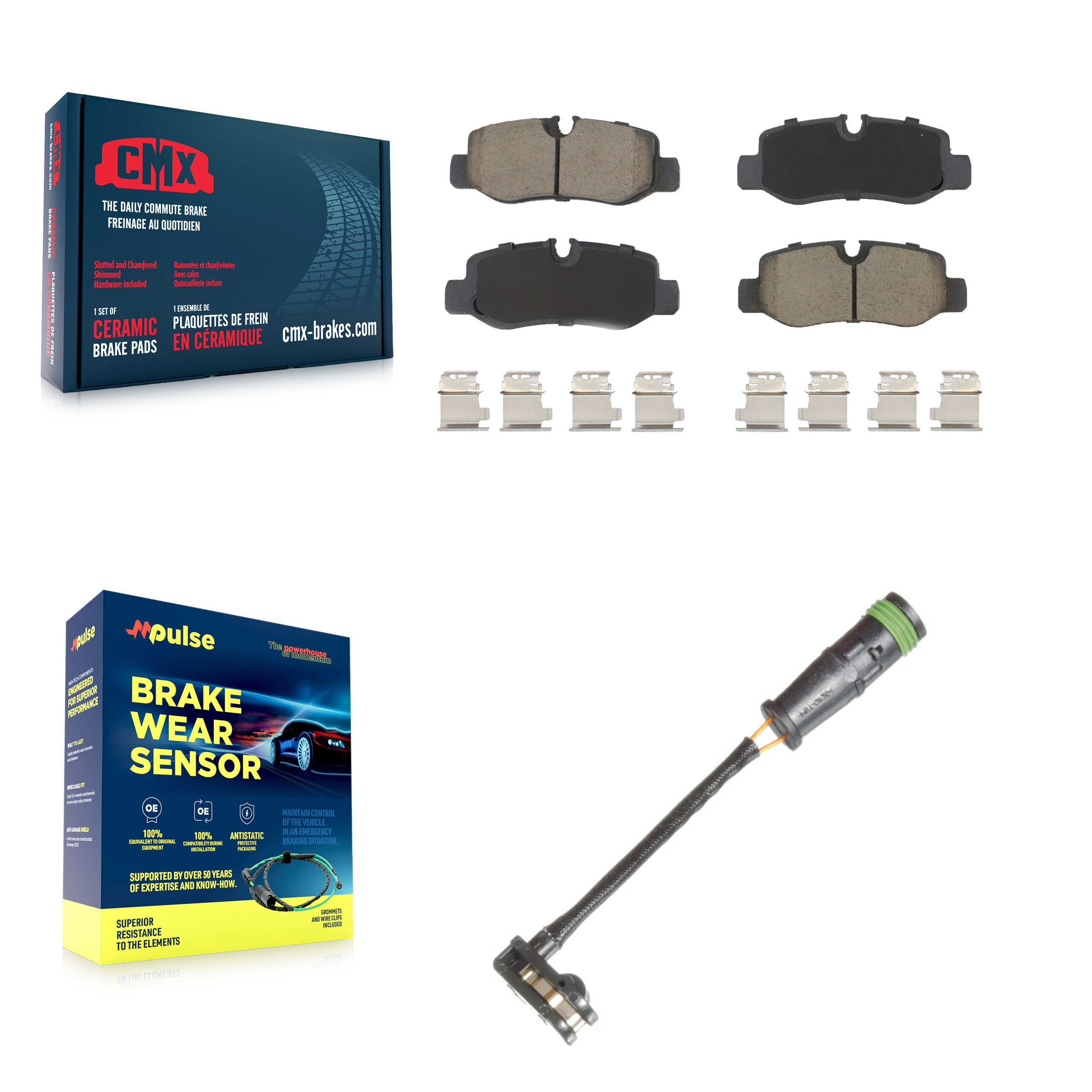CMX - KCW-101060 - Rear Disc Brake Pad Kits