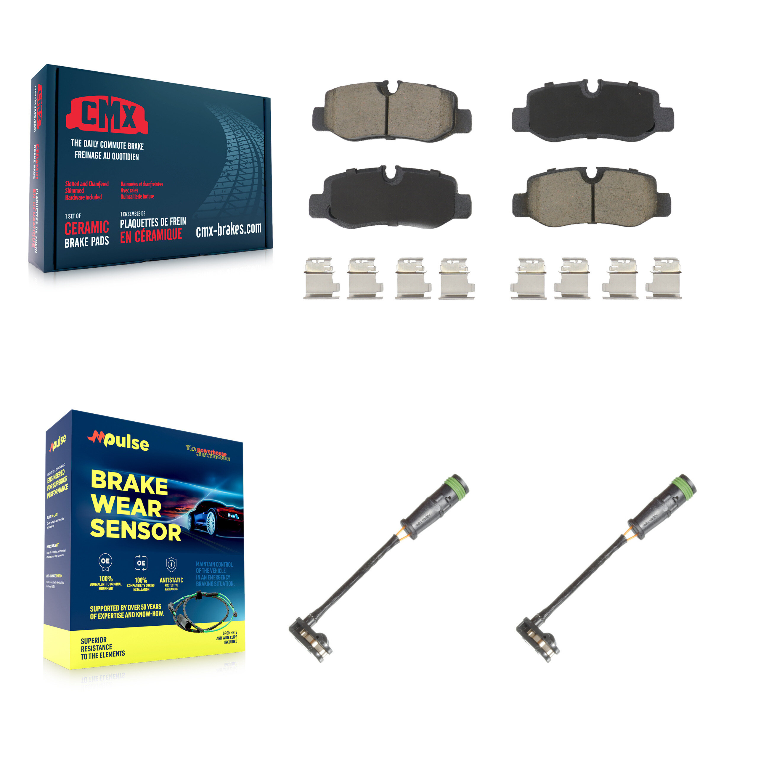 CMX - KCW-101065 - Rear Disc Brake Pad Kits