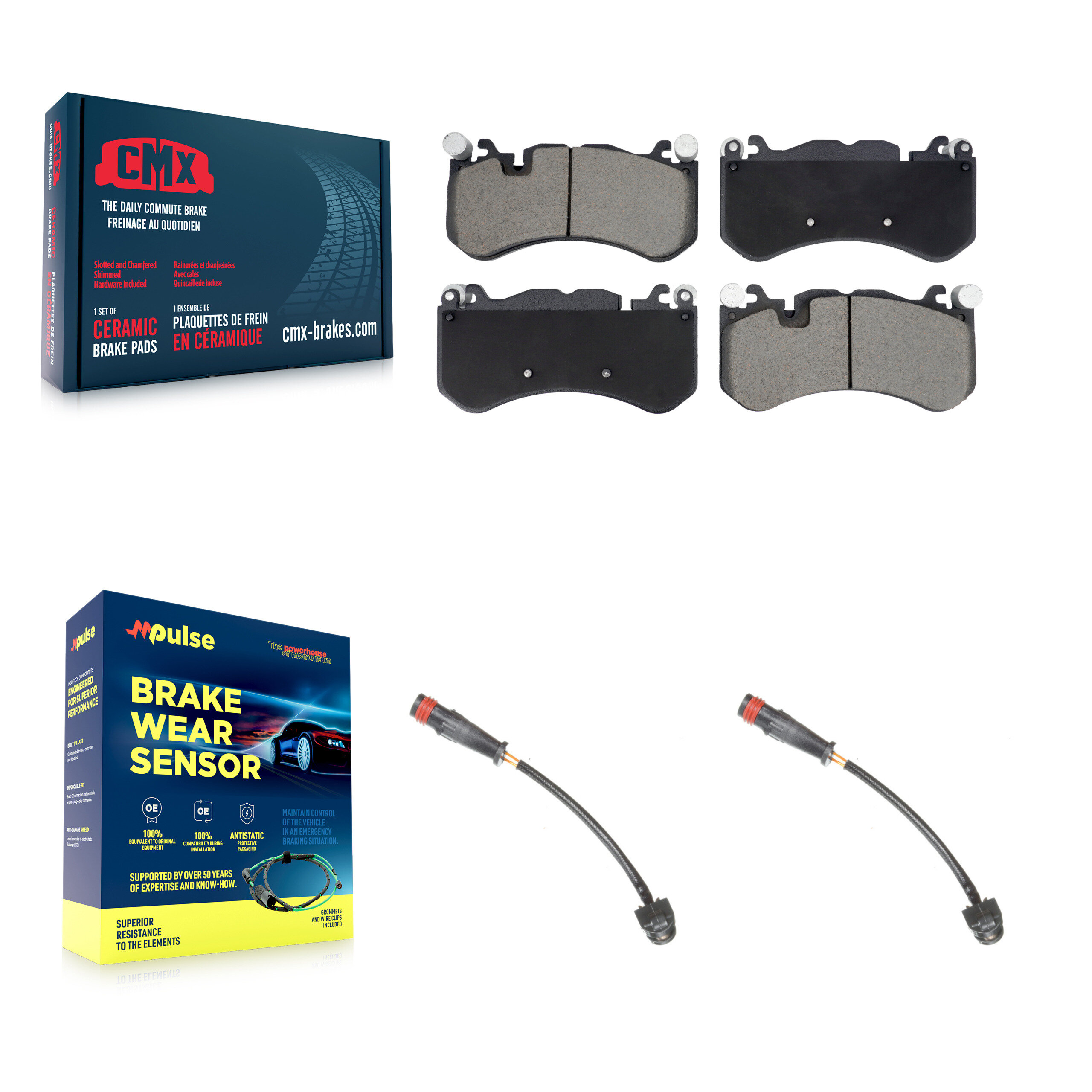 CMX - KCW-101162 - Front Disc Brake Pad Kits