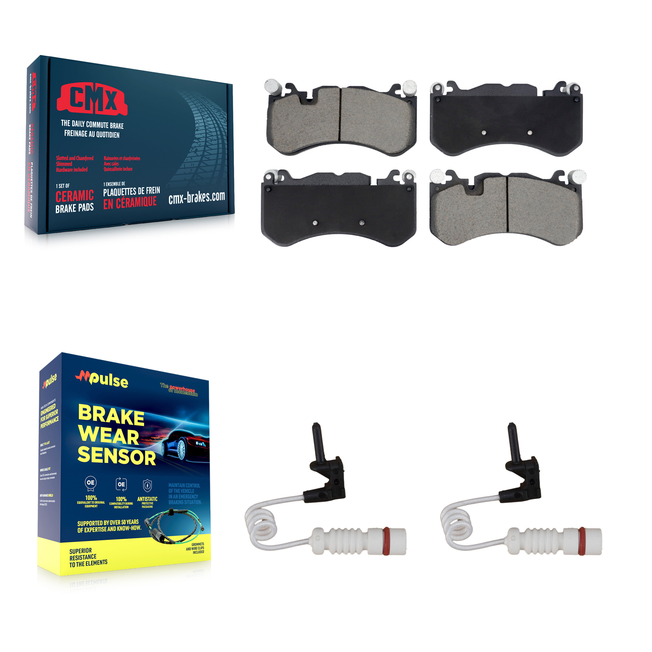 CMX - KCW-101166 - Front Disc Brake Pad Kits