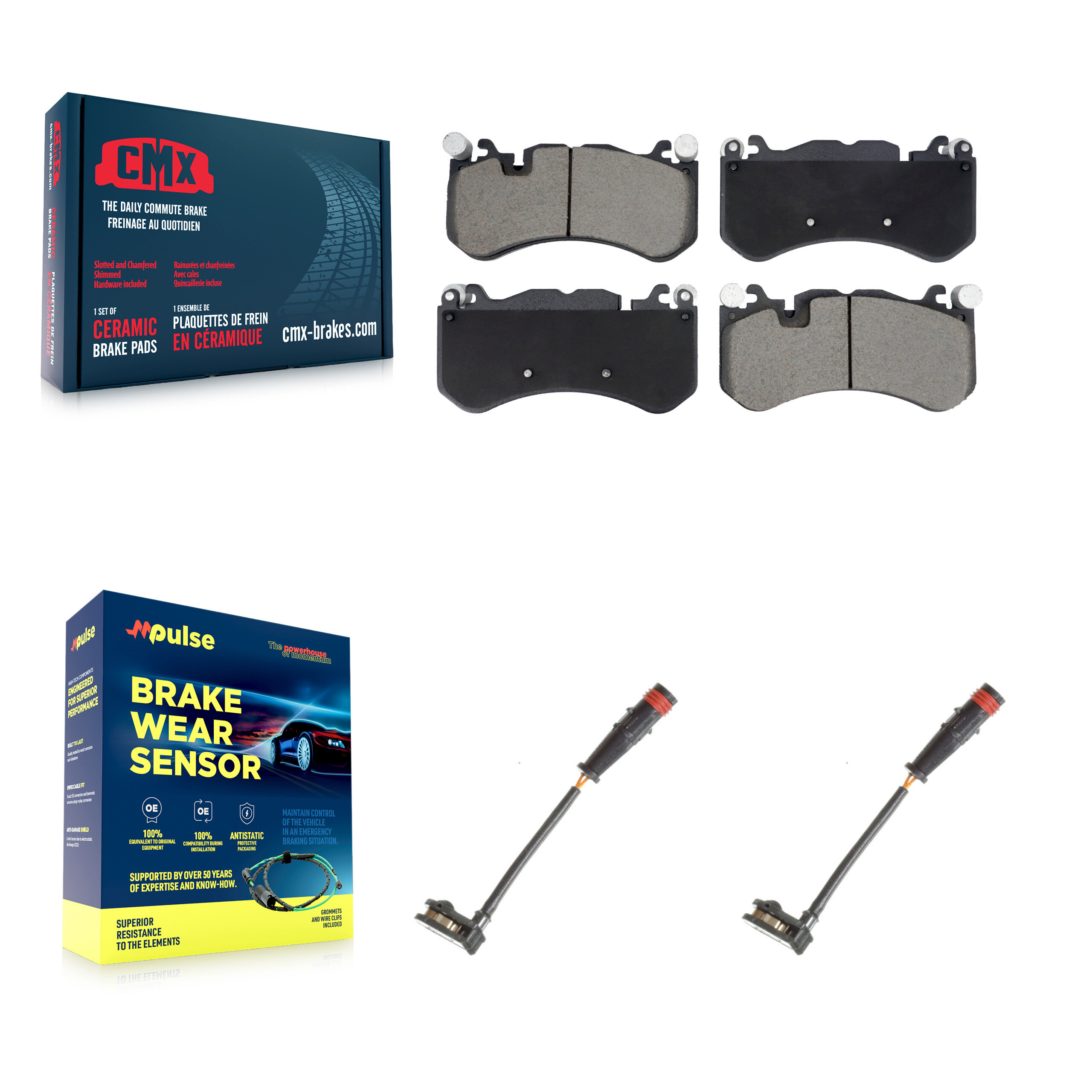 CMX - KCW-101167 - Front Disc Brake Pad Kits