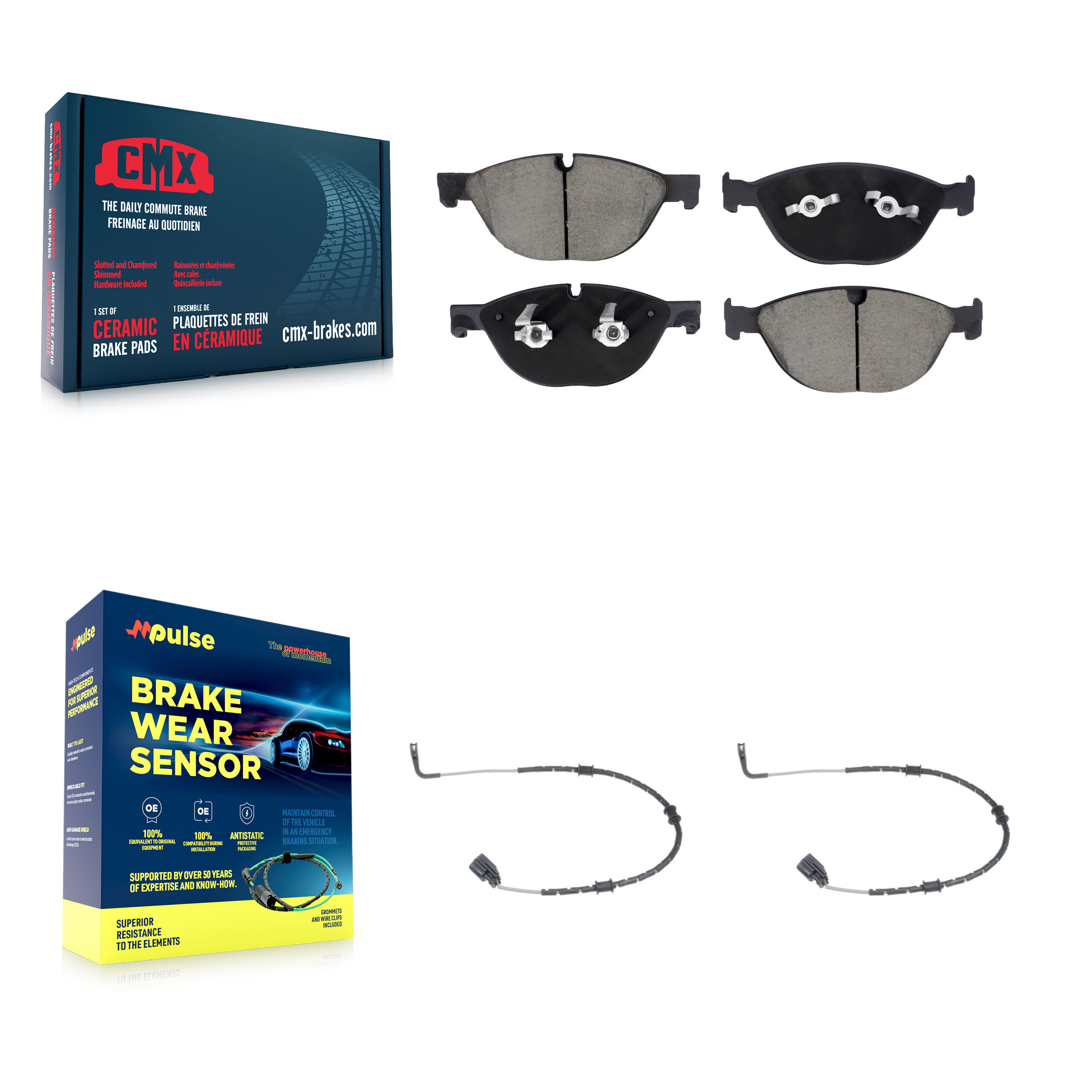CMX - KCW-101168 - Front Disc Brake Pad Kits