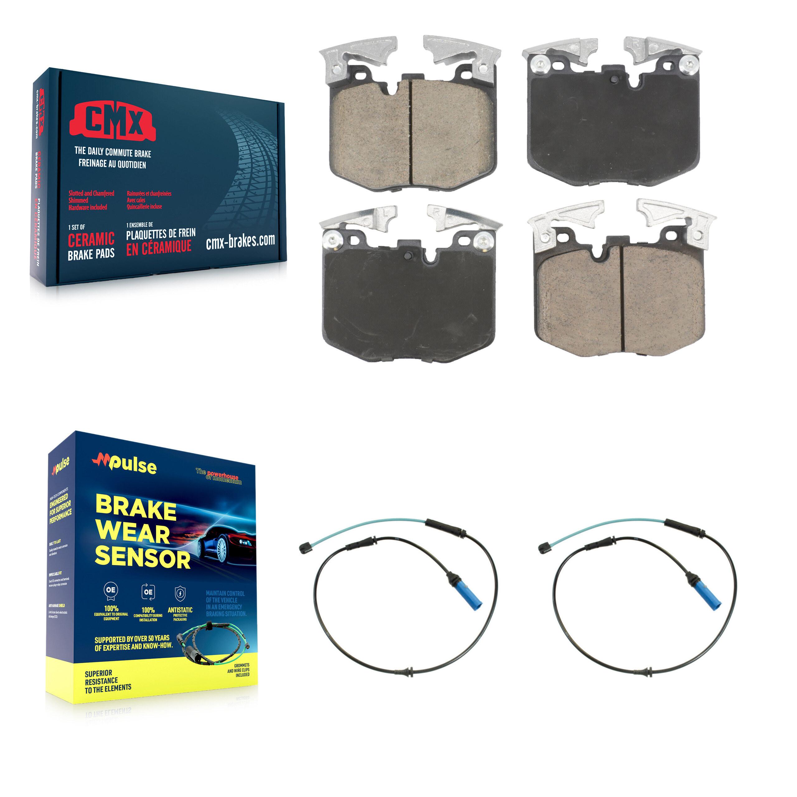 CMX - KCW-101175 - Front Disc Brake Pad Kits