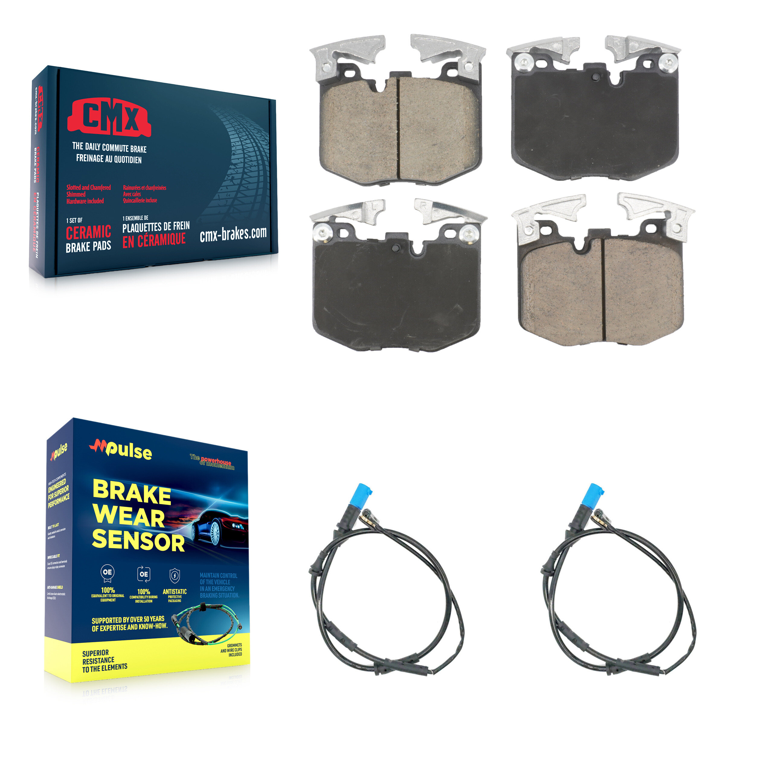CMX - KCW-101176 - Front Disc Brake Pad Kits