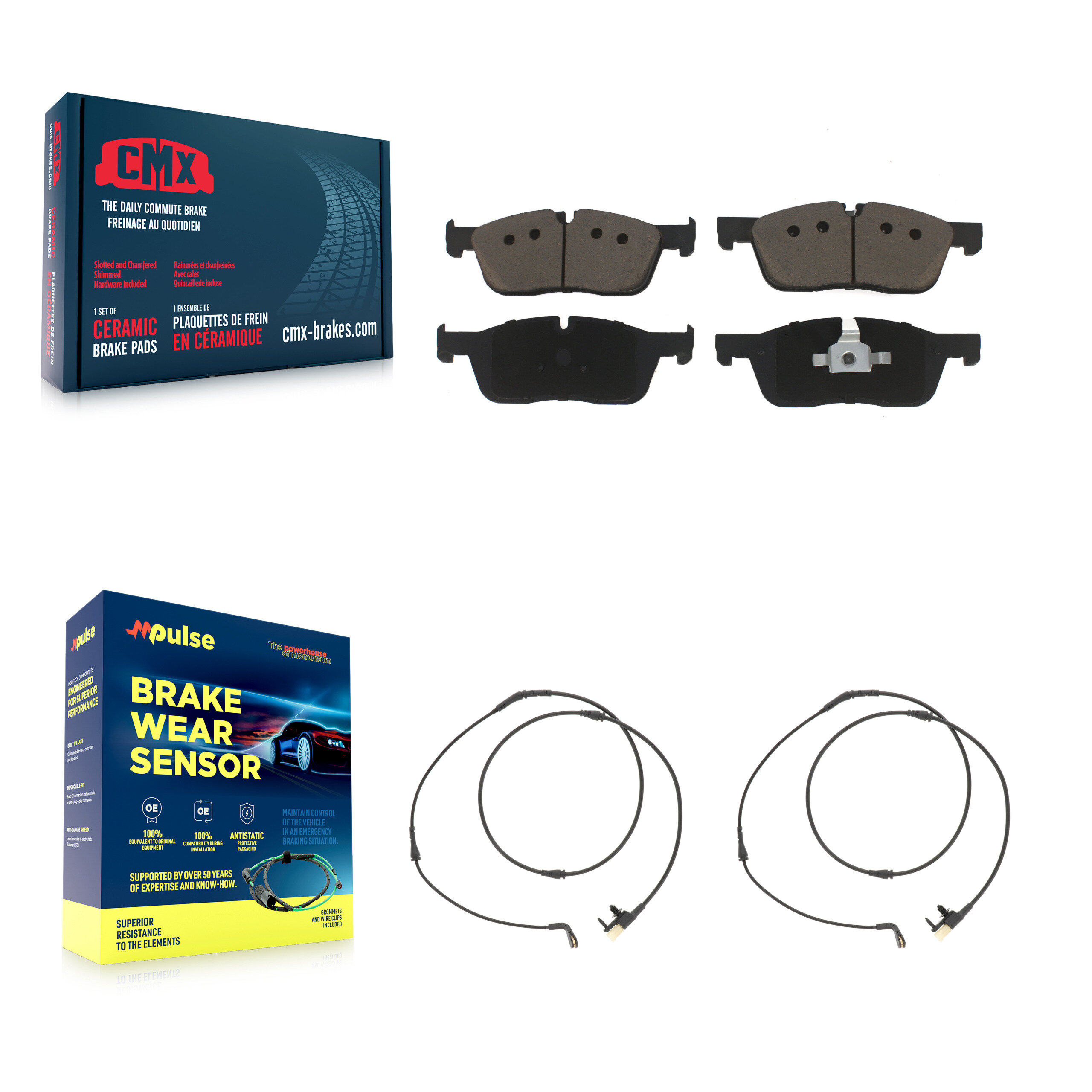 CMX - KCW-101186 - Front Disc Brake Pad Kits