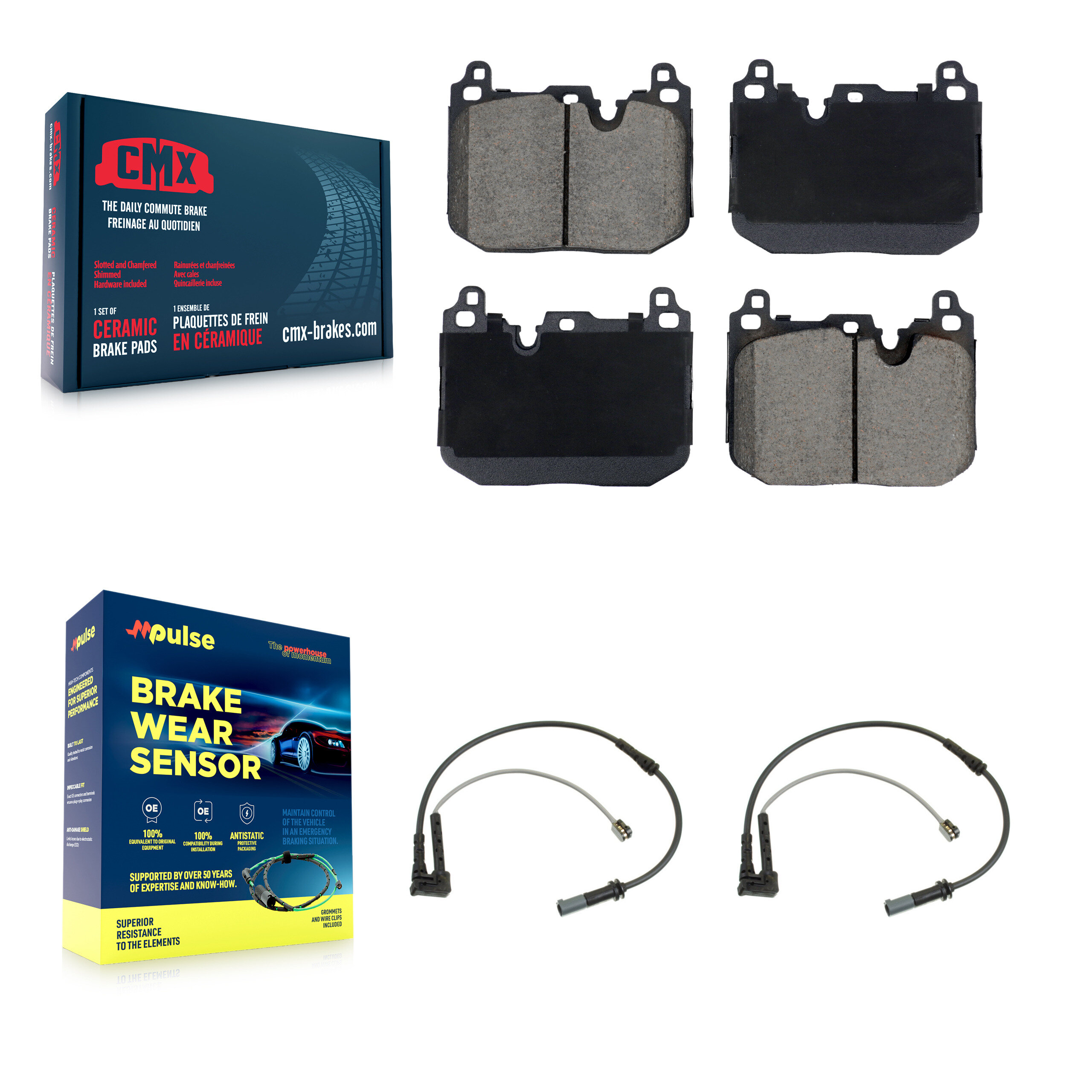 CMX - KCW-101192 - Front Disc Brake Pad Kits
