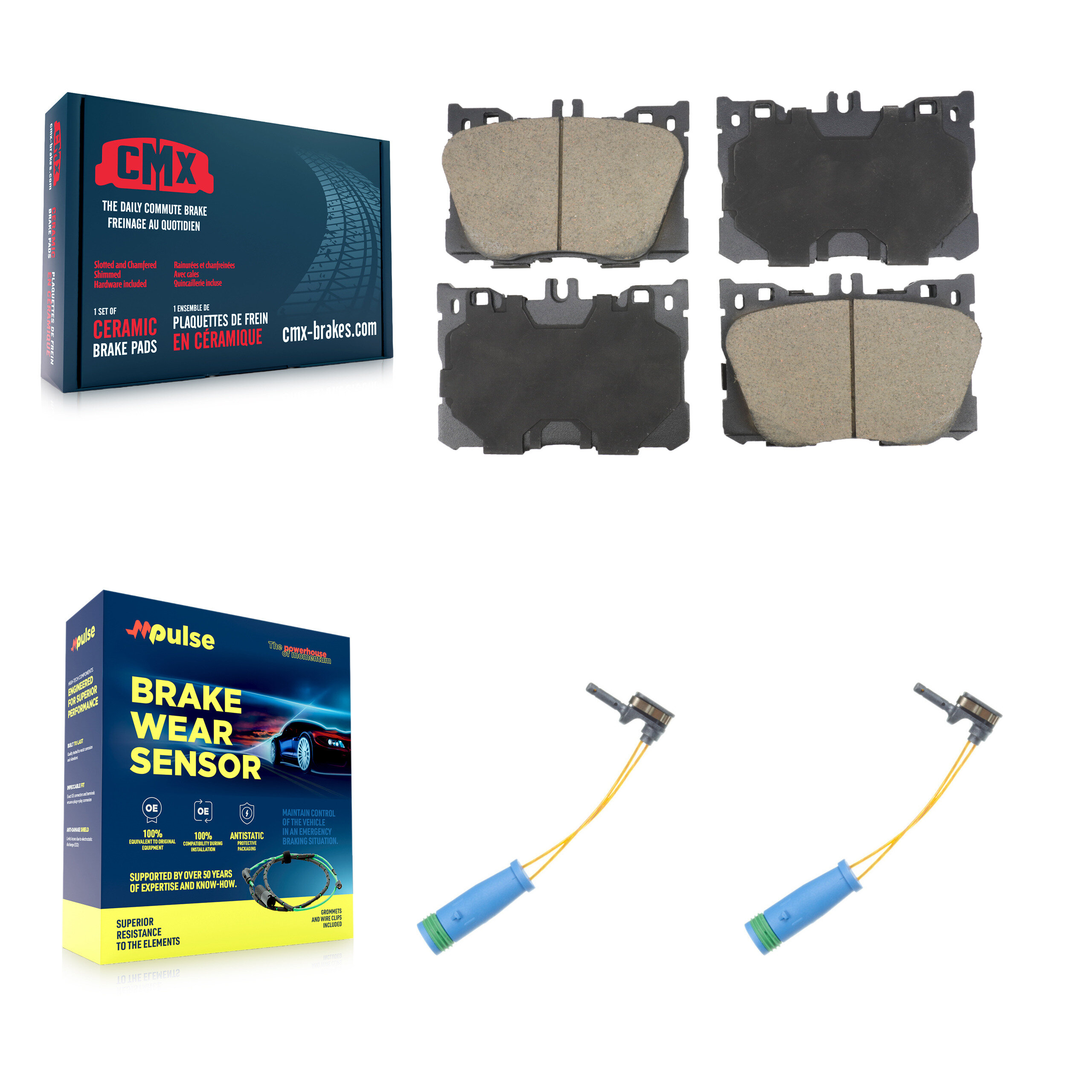 CMX - KCW-101193 - Front Disc Brake Pad Kits