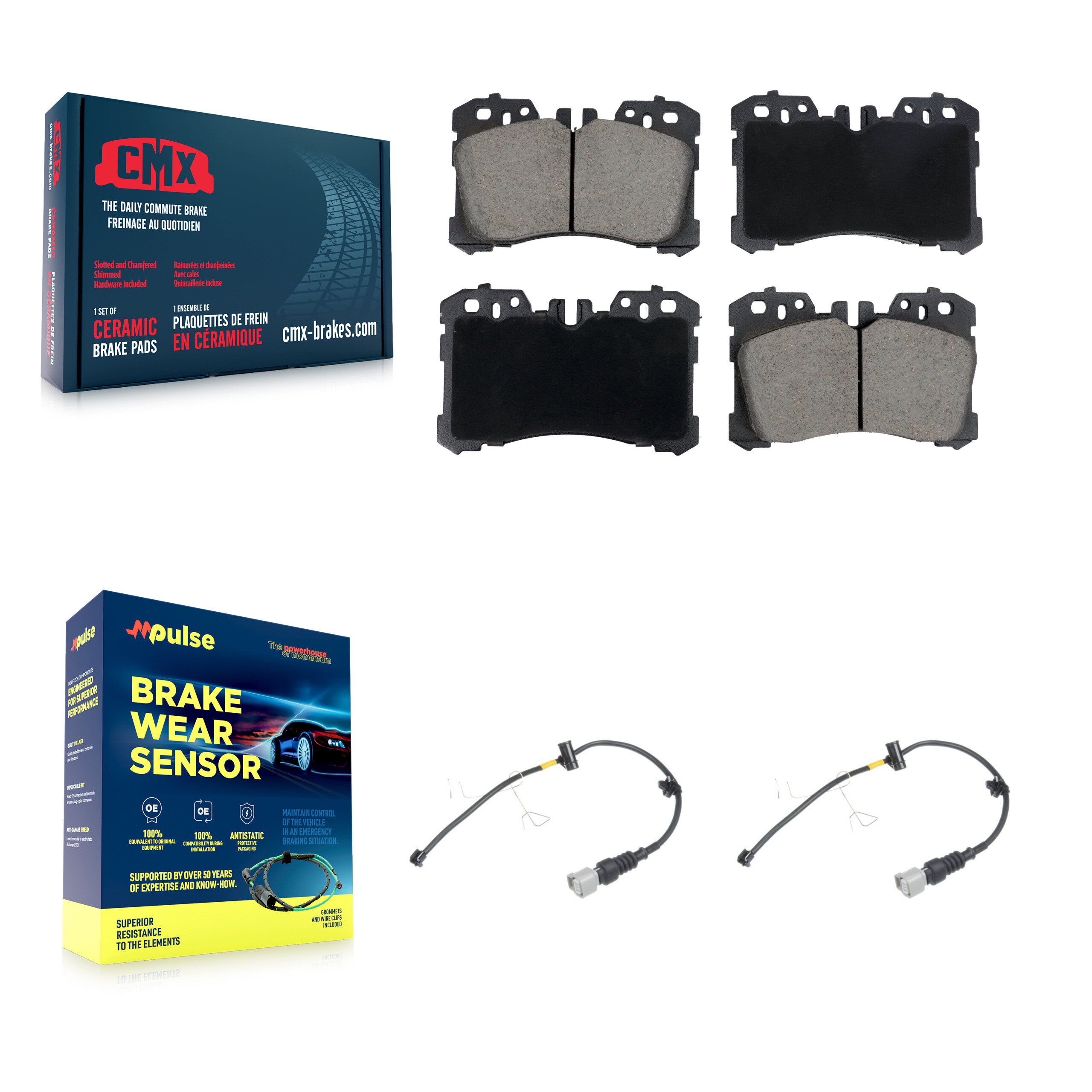 CMX - KCW-101195 - Front Disc Brake Pad Kits