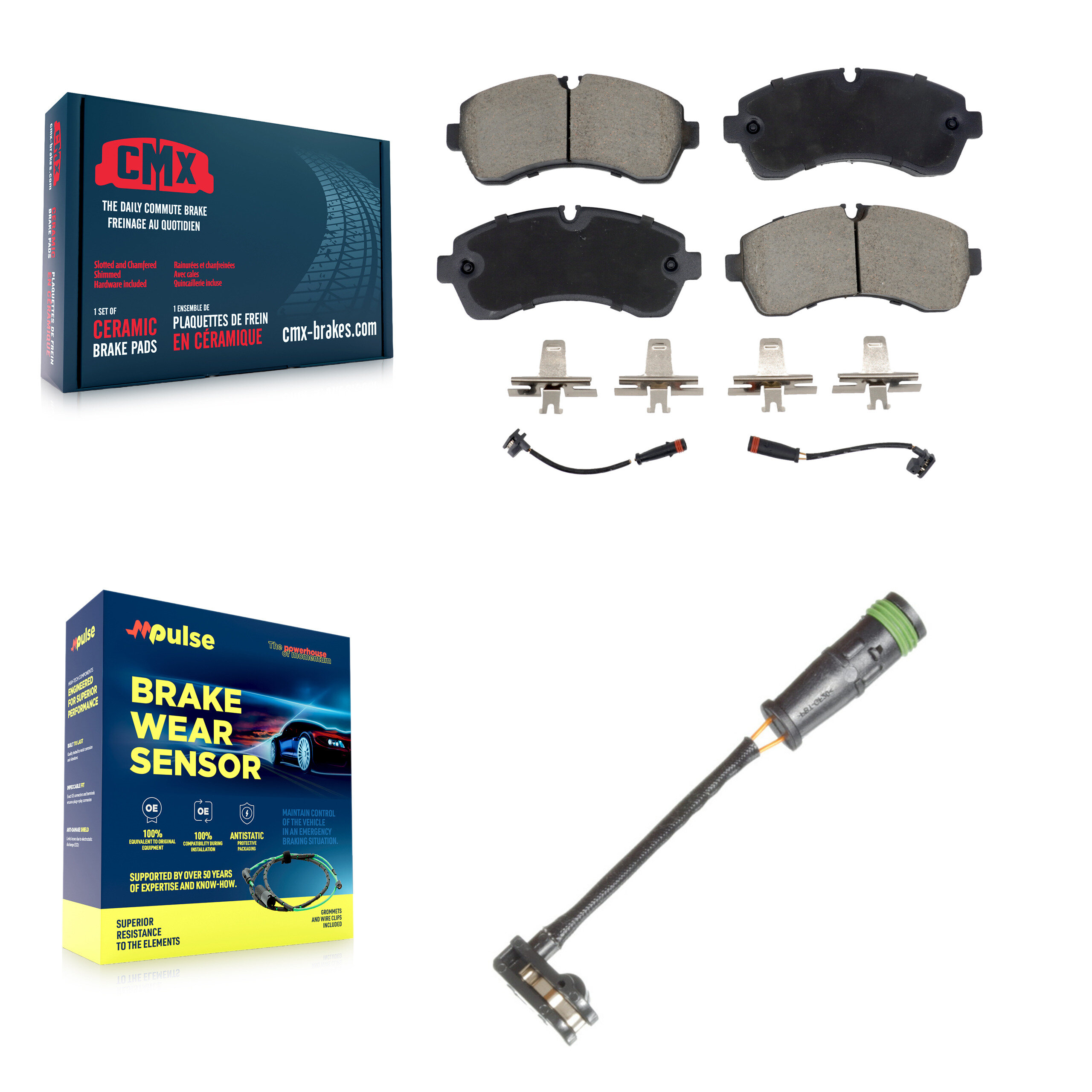 CMX - KCW-101198 - Front Disc Brake Pad Kits