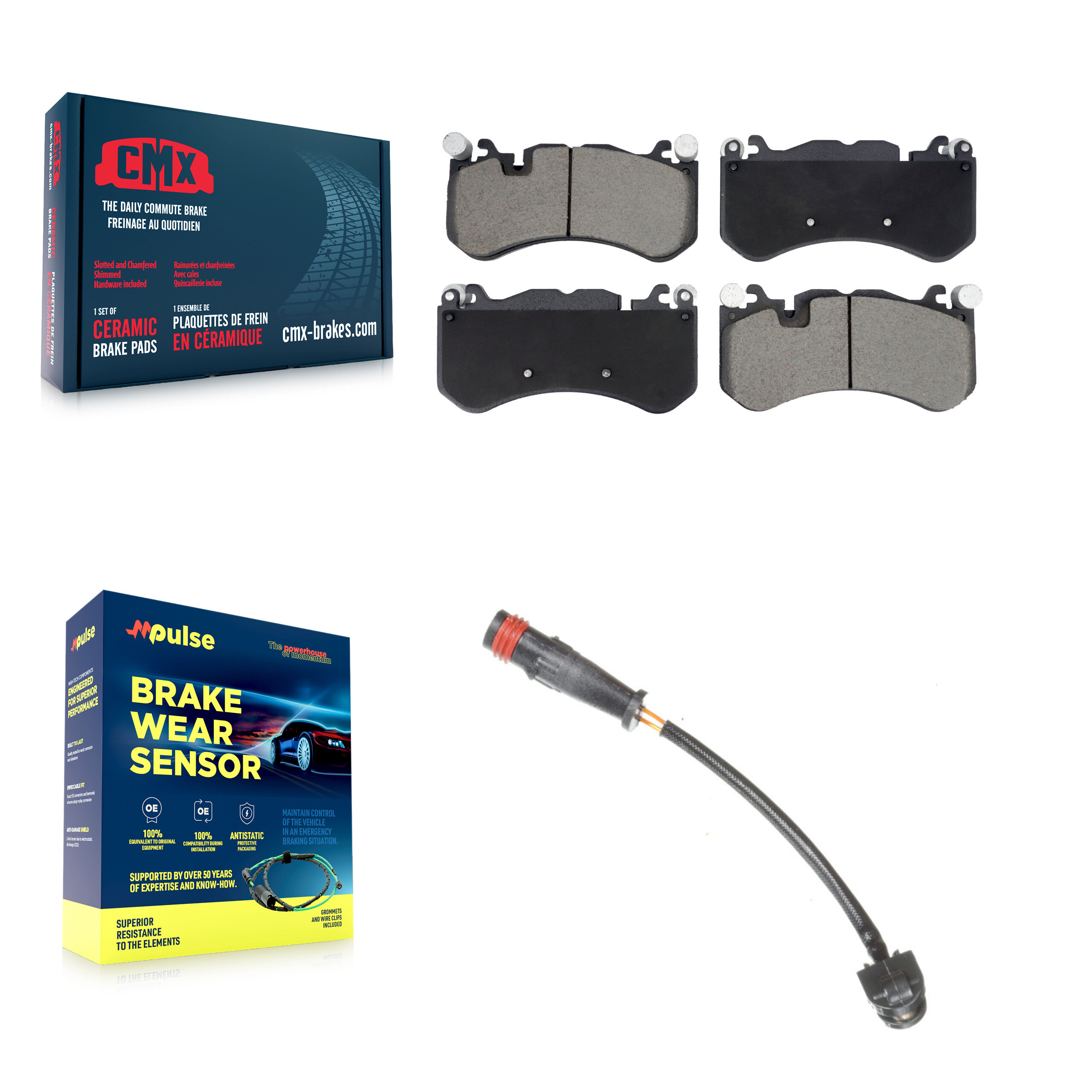 CMX - KCW-101200 - Front Disc Brake Pad Kits