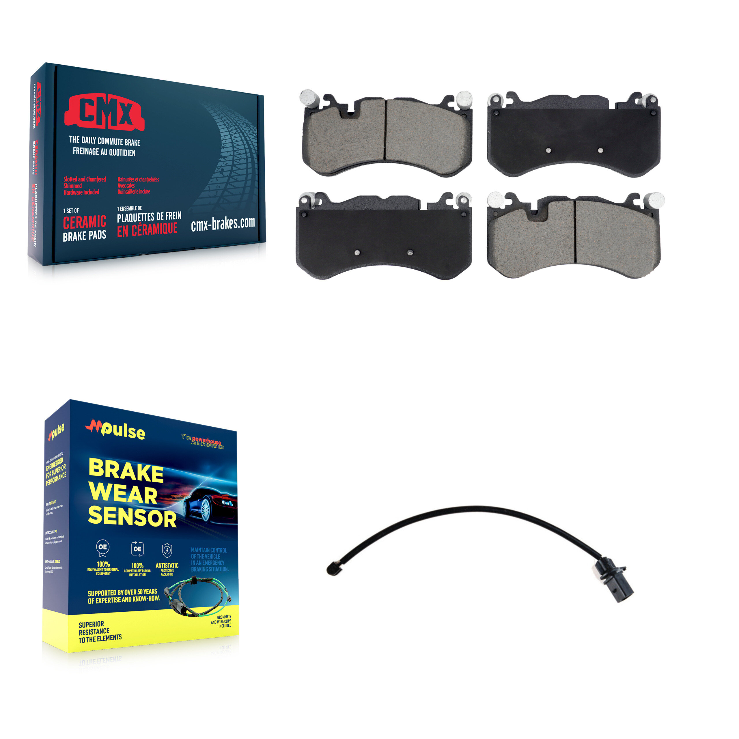 CMX - KCW-101203 - Front Disc Brake Pad Kits
