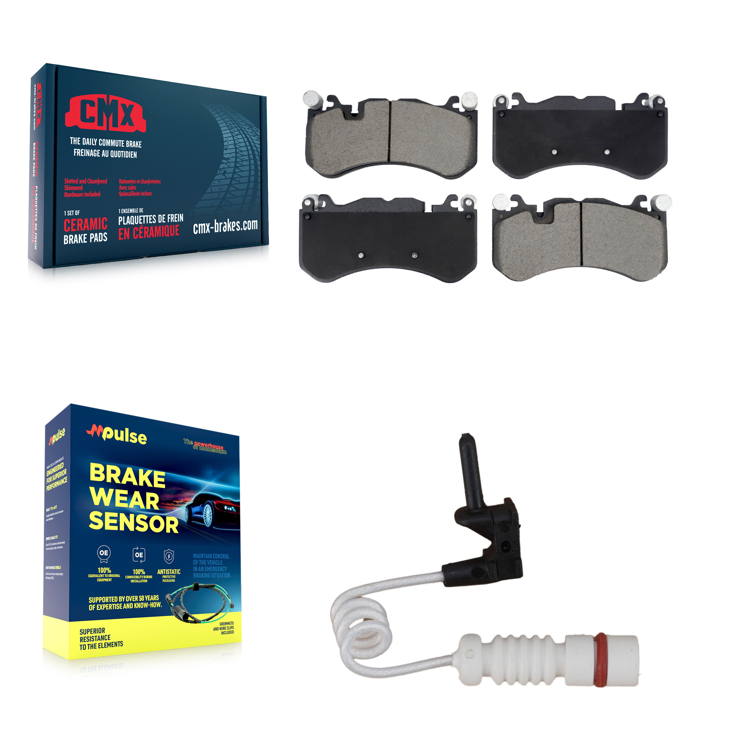 CMX - KCW-101204 - Front Disc Brake Pad Kits