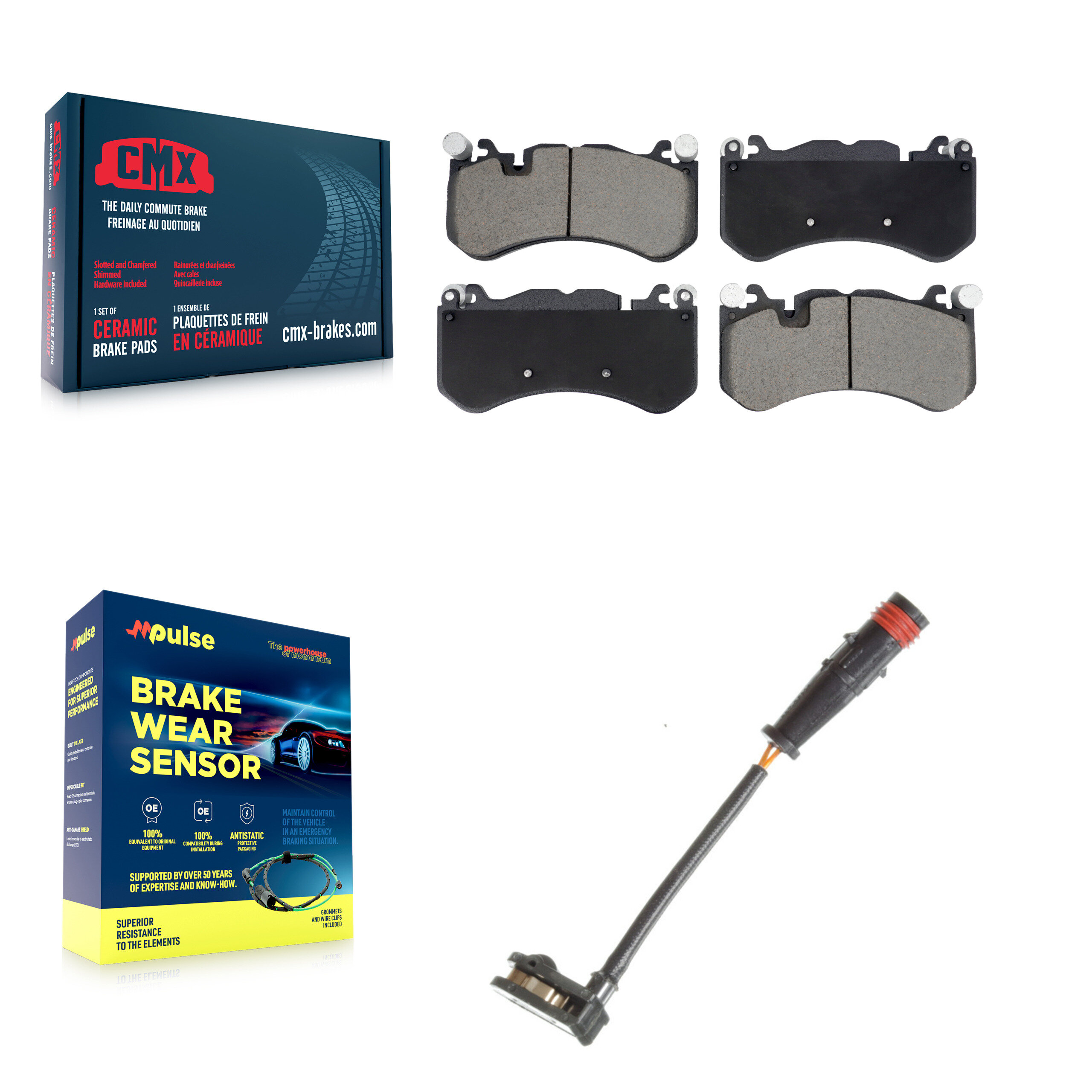 CMX - KCW-101205 - Front Disc Brake Pad Kits