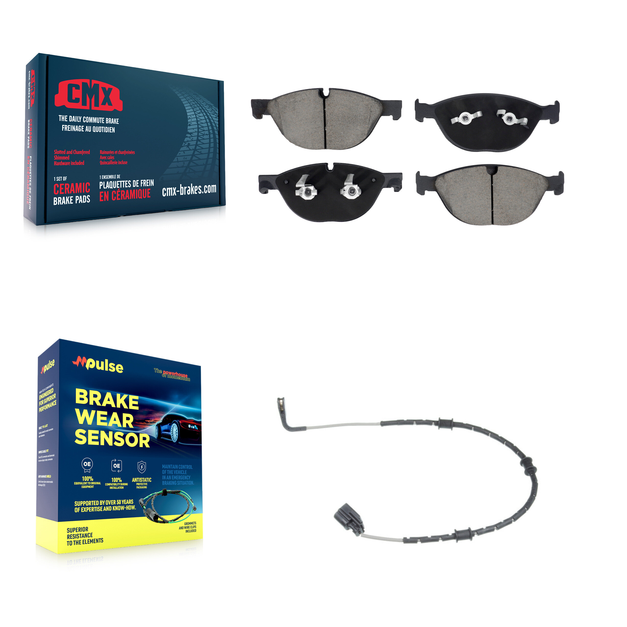 CMX - KCW-101206 - Front Disc Brake Pad Kits