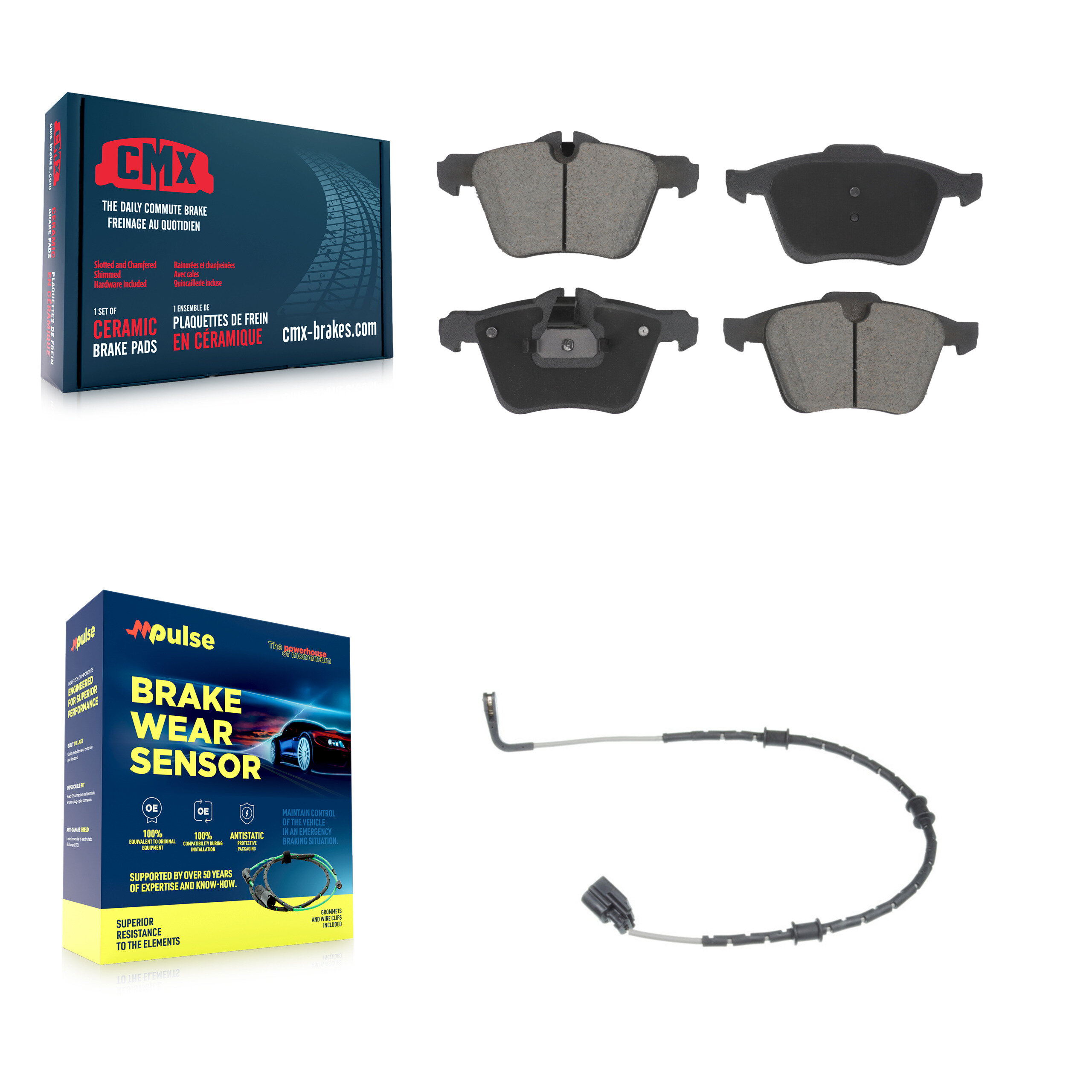 CMX - KCW-101207 - Front Disc Brake Pad Kits
