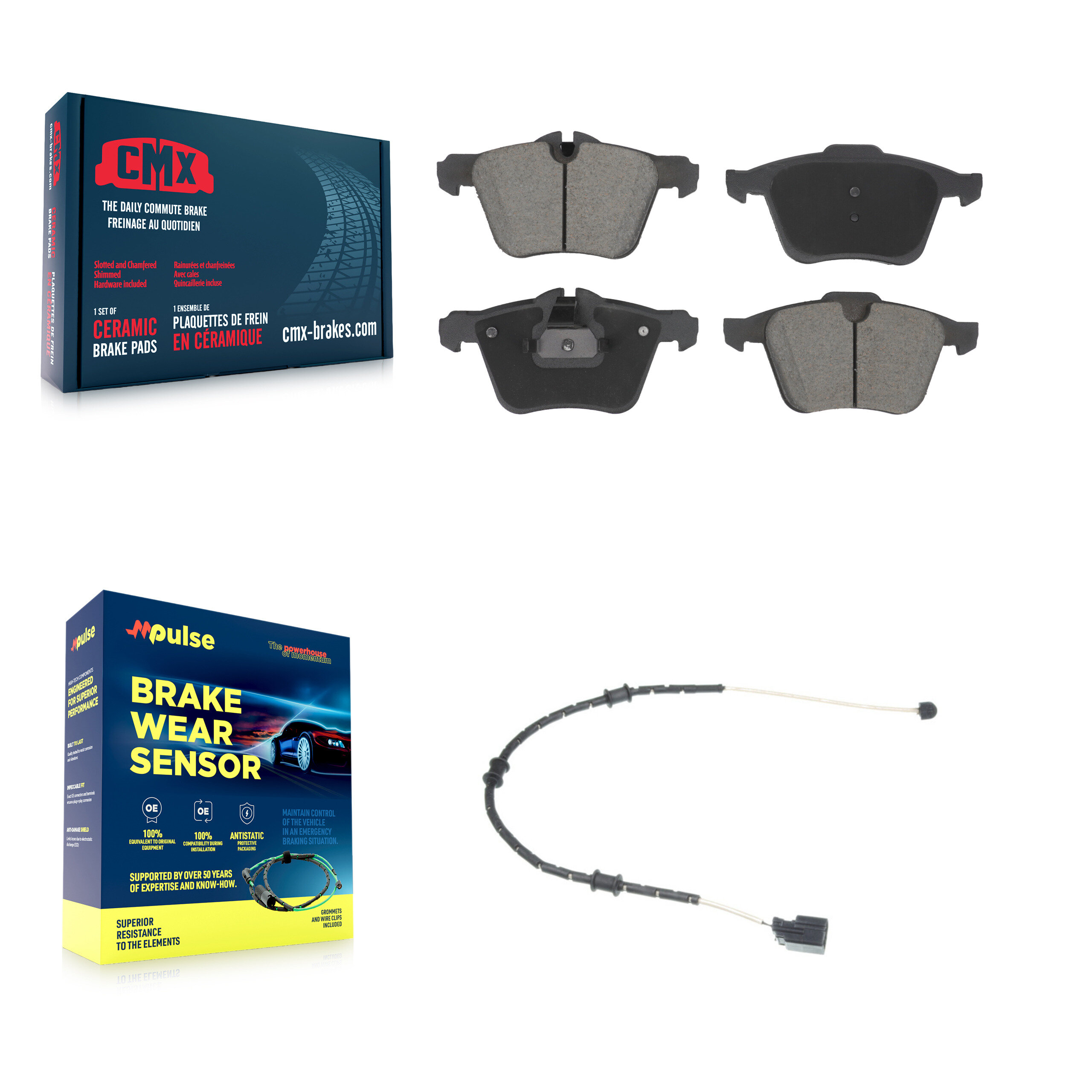 CMX - KCW-101209 - Front Disc Brake Pad Kits