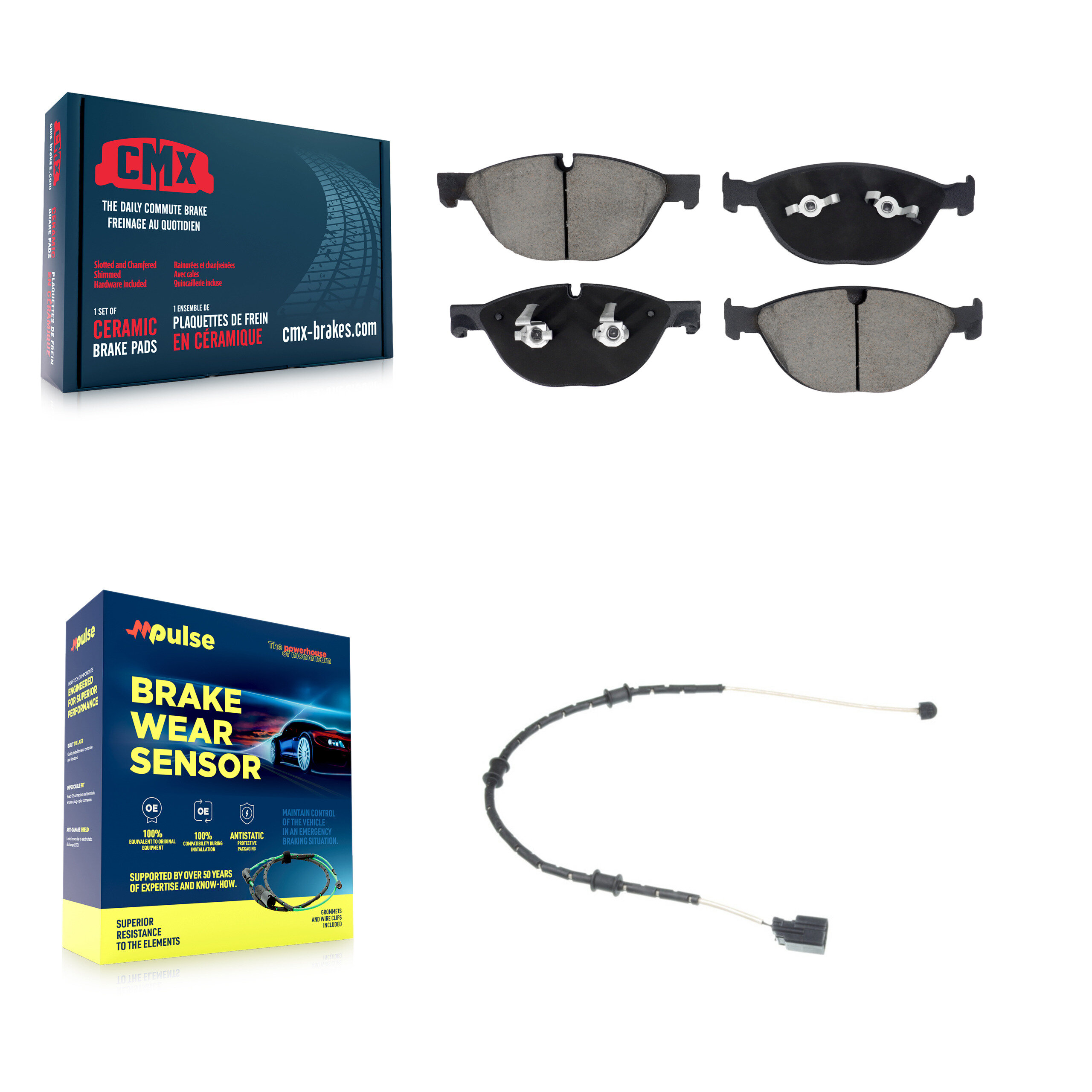 CMX - KCW-101210 - Front Disc Brake Pad Kits