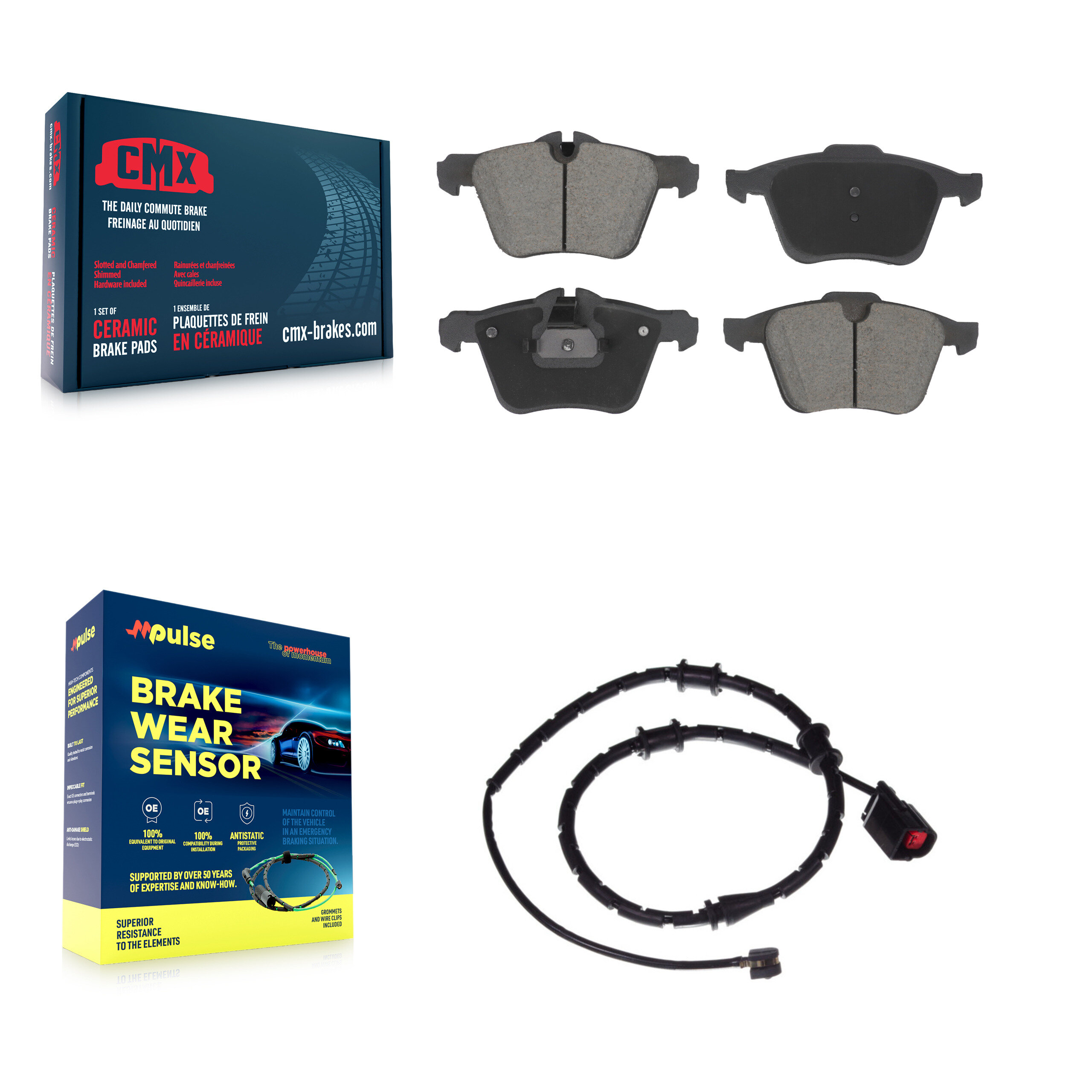 CMX - KCW-101211 - Front Disc Brake Pad Kits