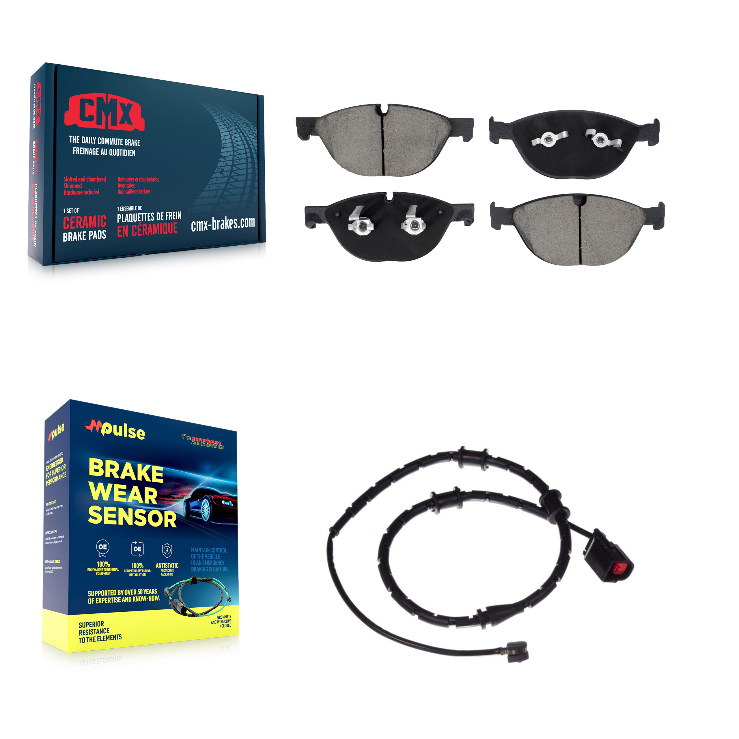 CMX - KCW-101212 - Front Disc Brake Pad Kits