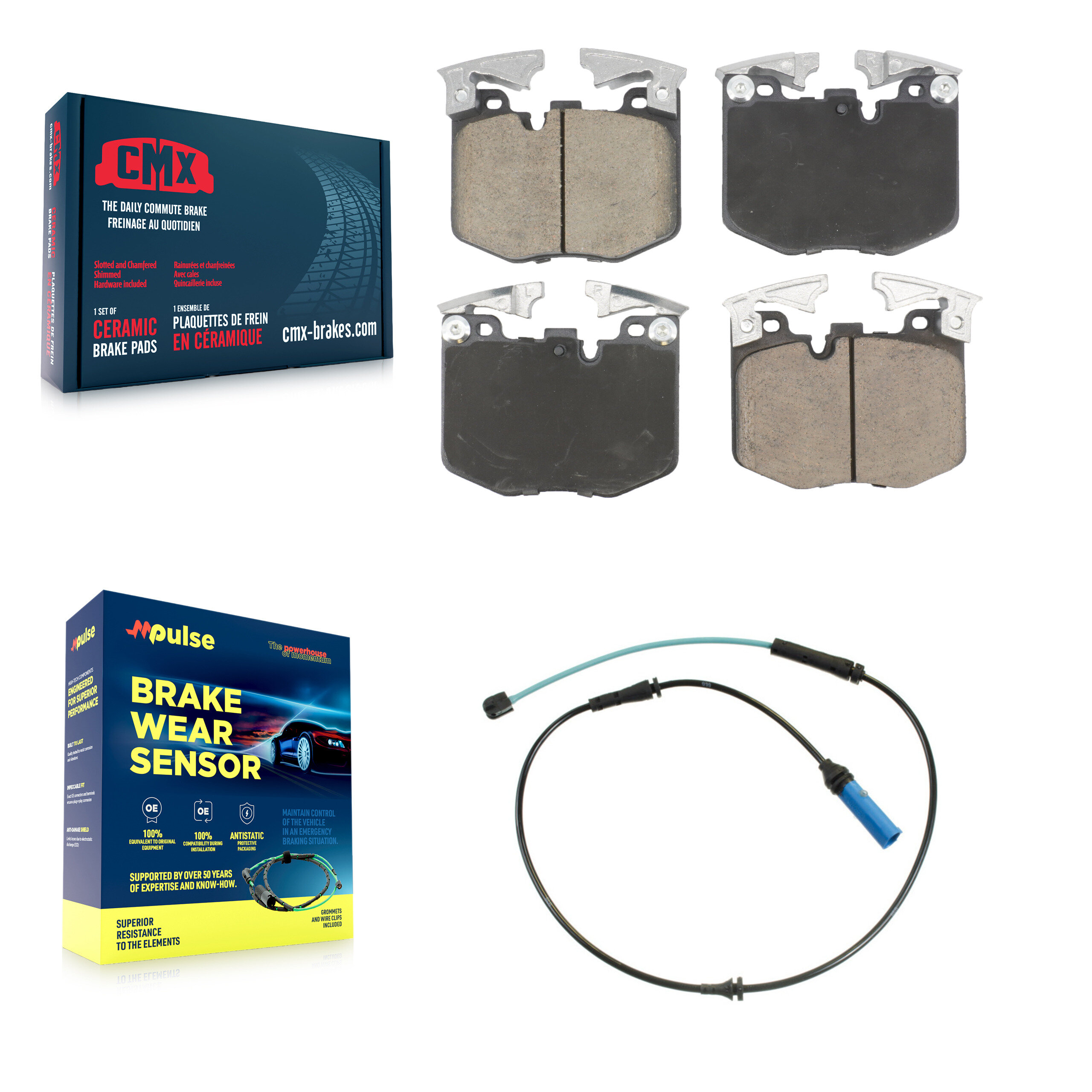 CMX - KCW-101213 - Front Disc Brake Pad Kits