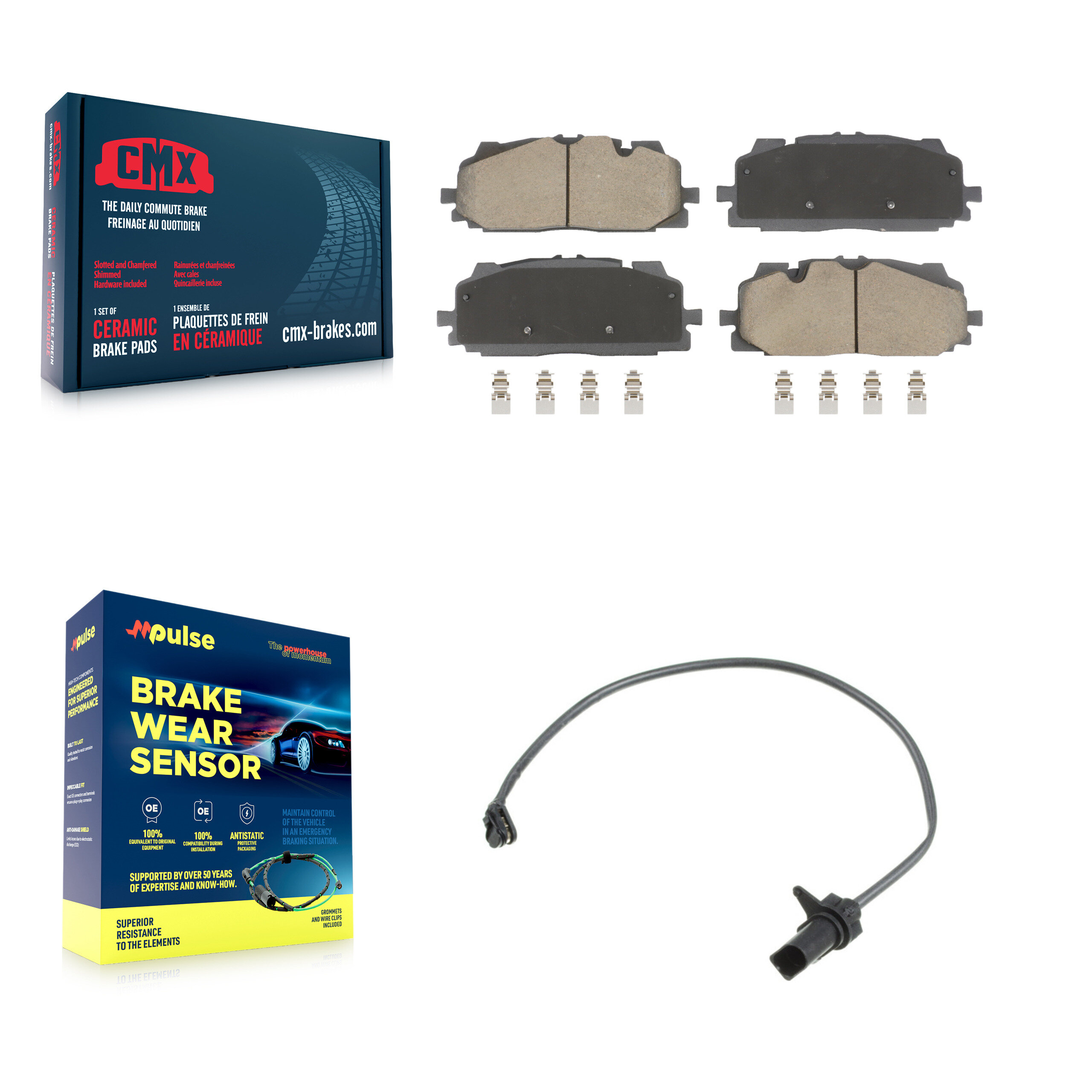 CMX - KCW-101218 - Front Disc Brake Pad Kits