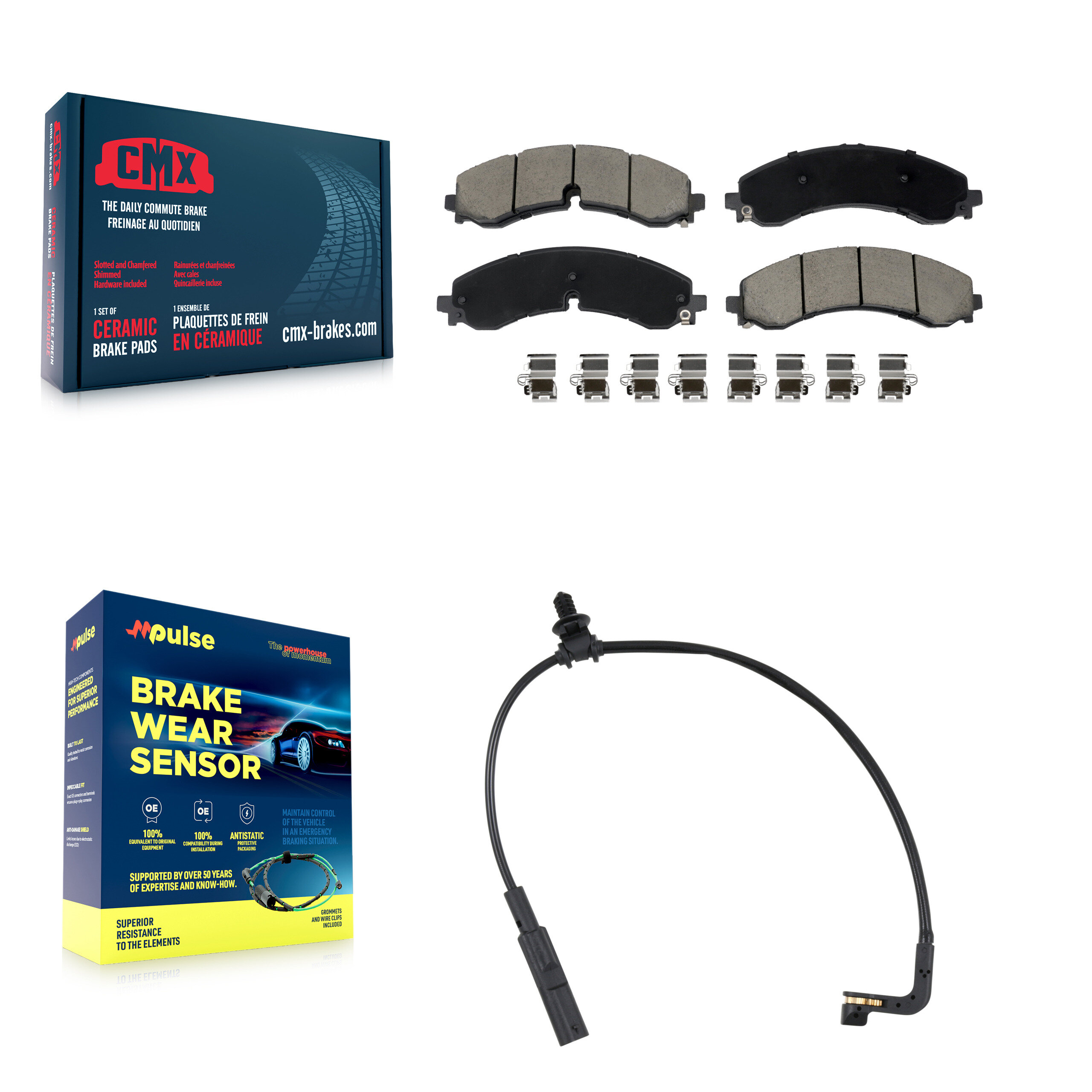 CMX - KCW-101222 - Front Disc Brake Pad Kits
