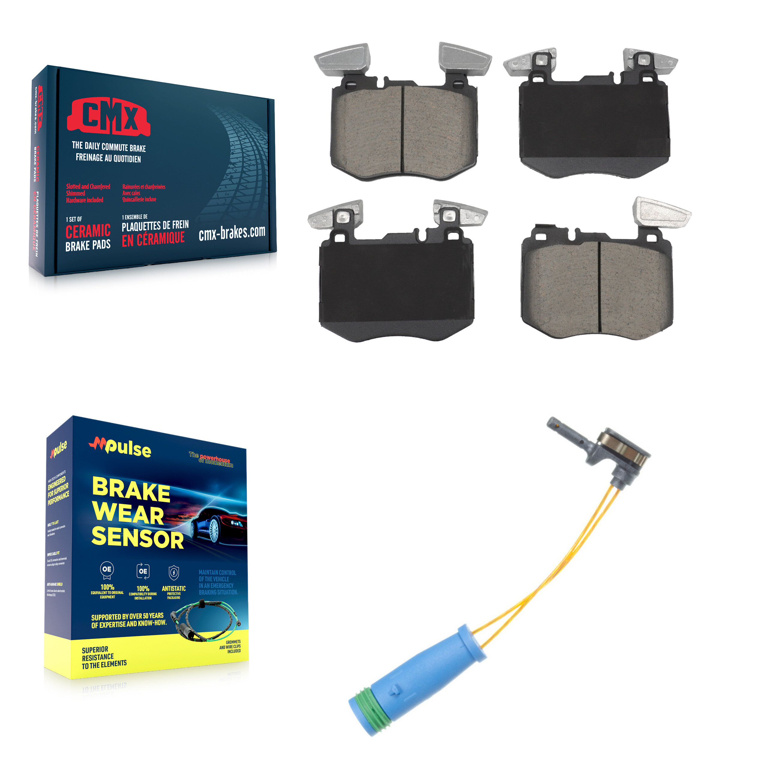 CMX - KCW-101223 - Front Disc Brake Pad Kits