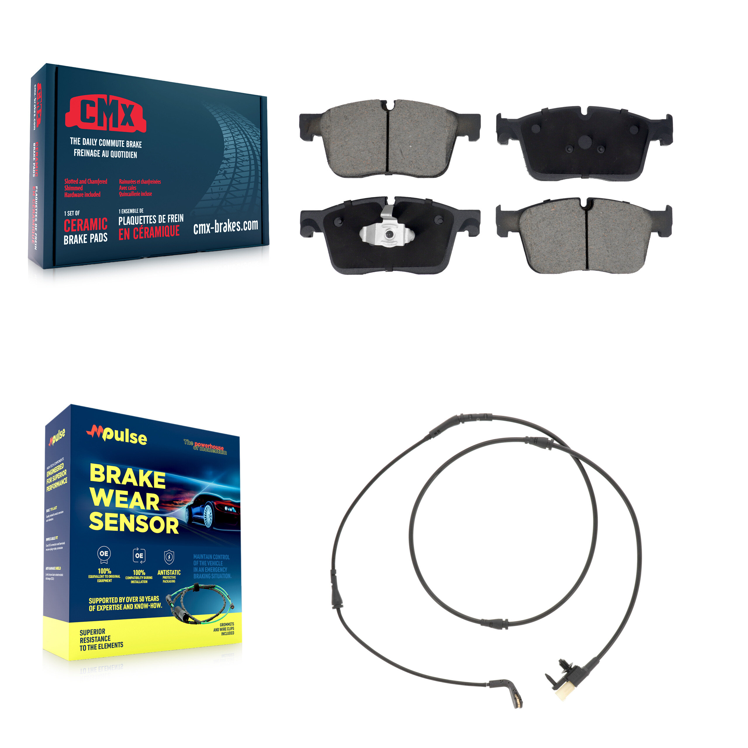 CMX - KCW-101225 - Front Disc Brake Pad Kits