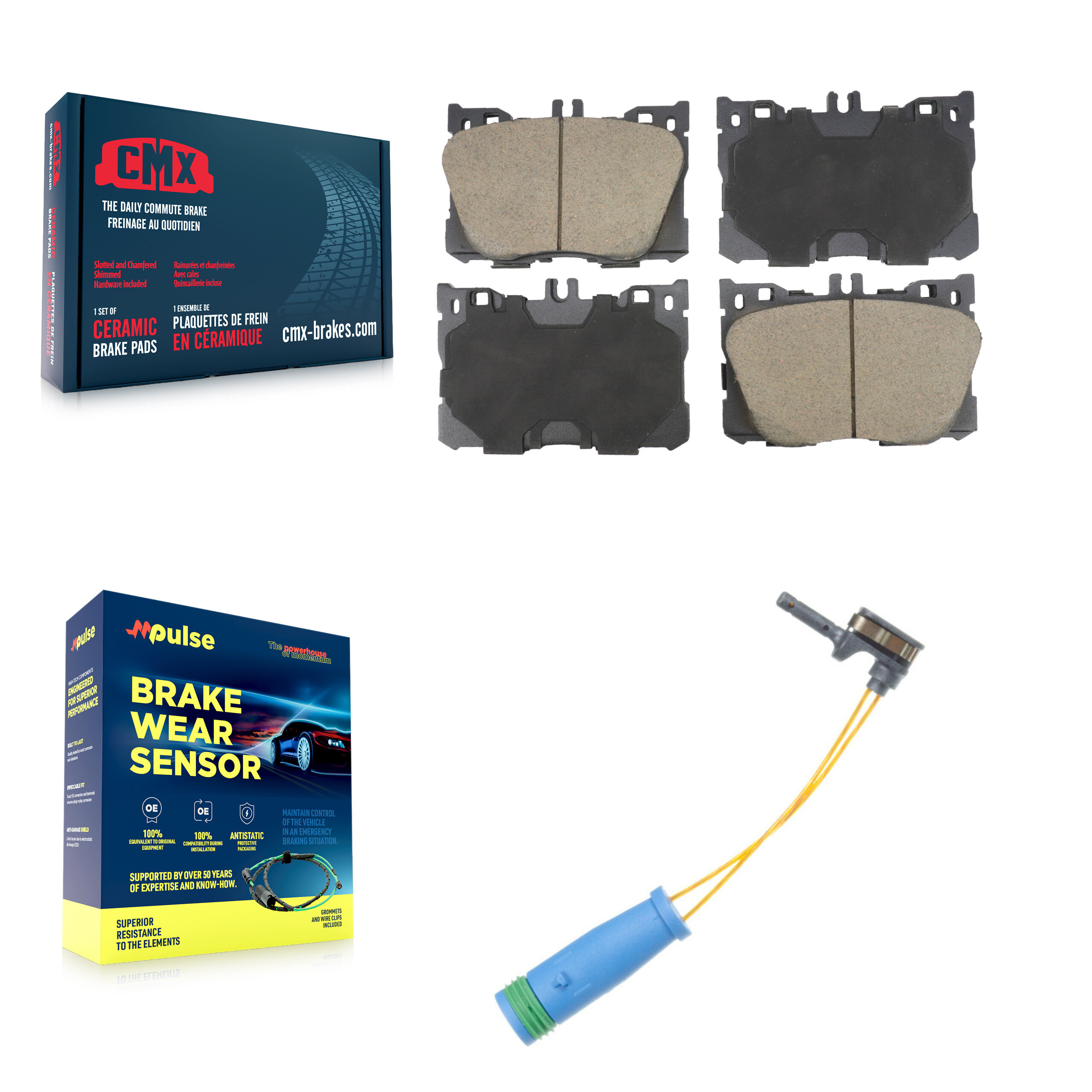 CMX - KCW-101231 - Front Disc Brake Pad Kits