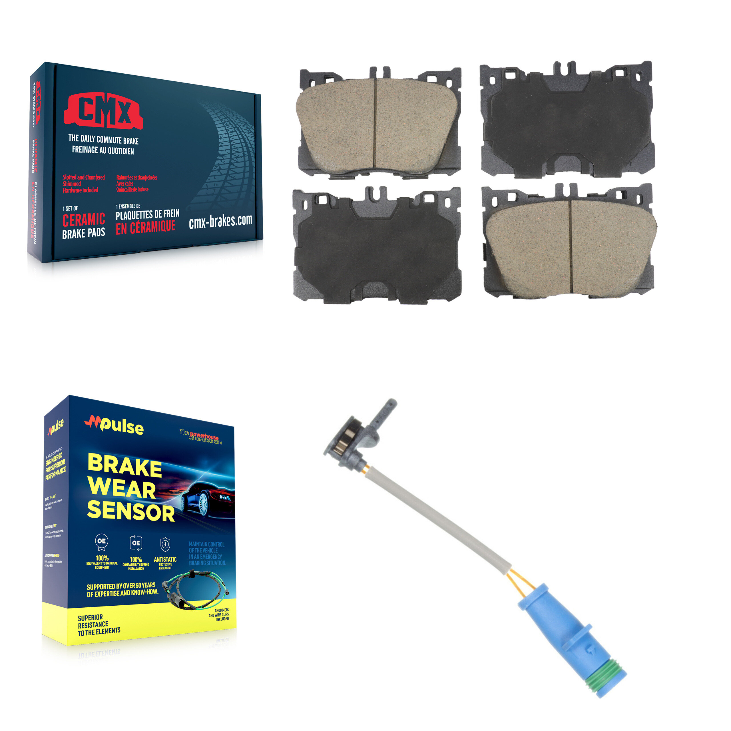 CMX - KCW-101232 - Front Disc Brake Pad Kits