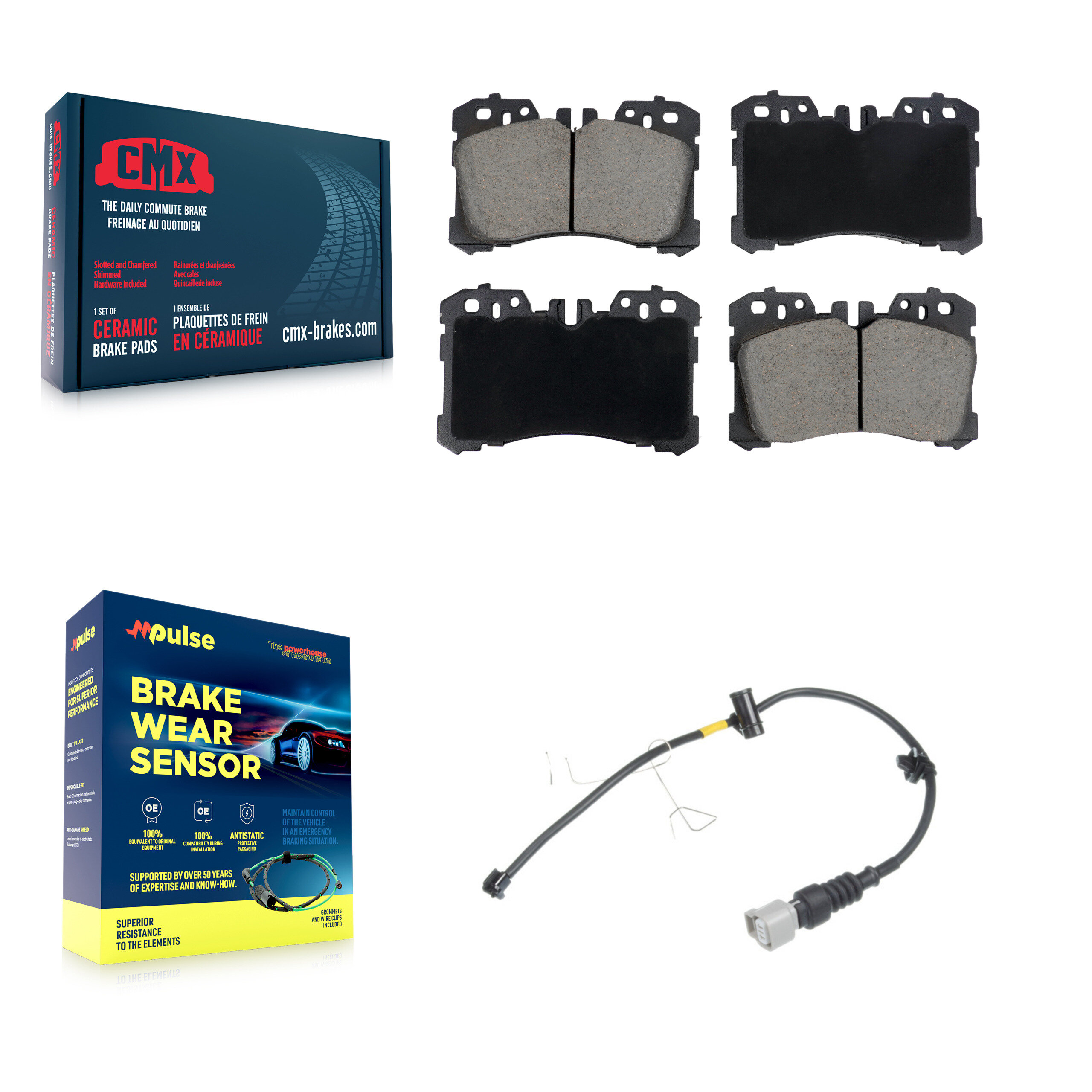 CMX - KCW-101233 - Front Disc Brake Pad Kits