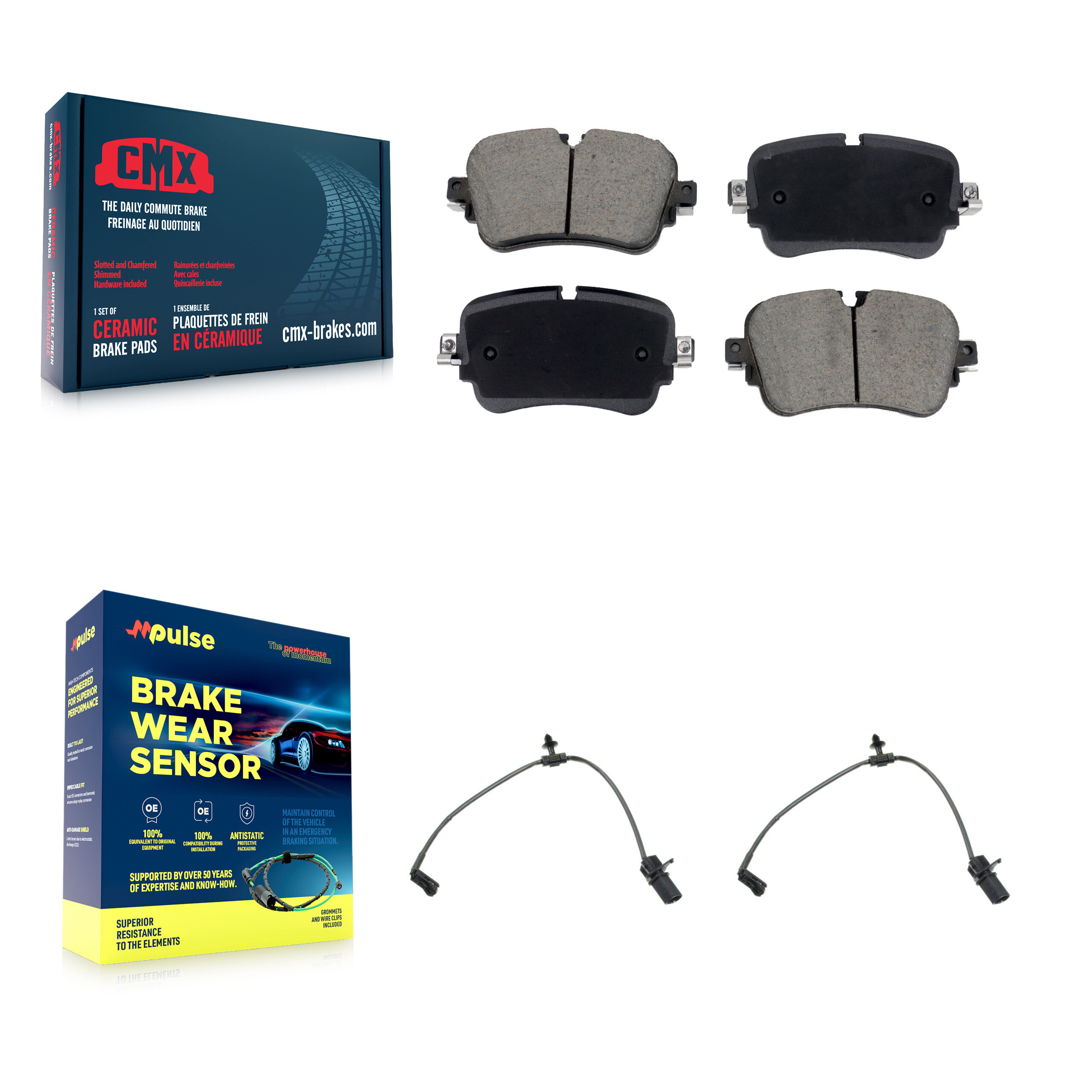 CMX - KCW-101238 - Rear Disc Brake Pad Kits