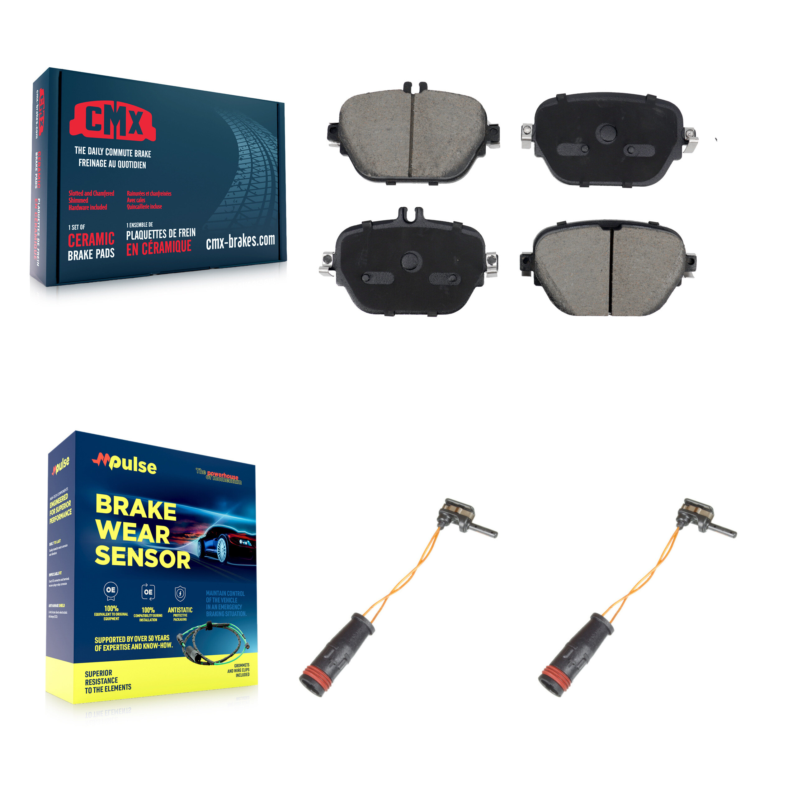 CMX - KCW-101241 - Rear Disc Brake Pad Kits