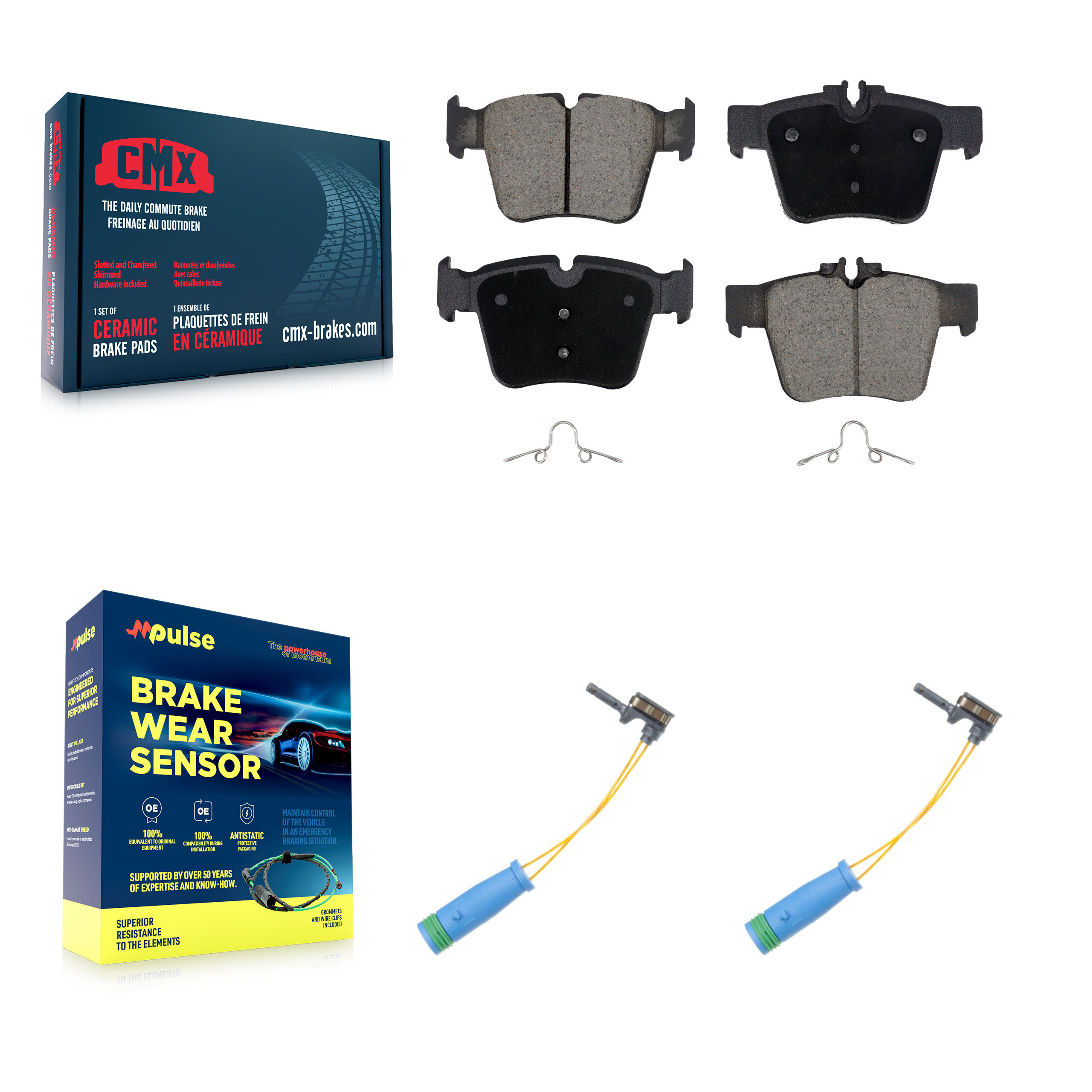 CMX - KCW-101244 - Rear Disc Brake Pad Kits