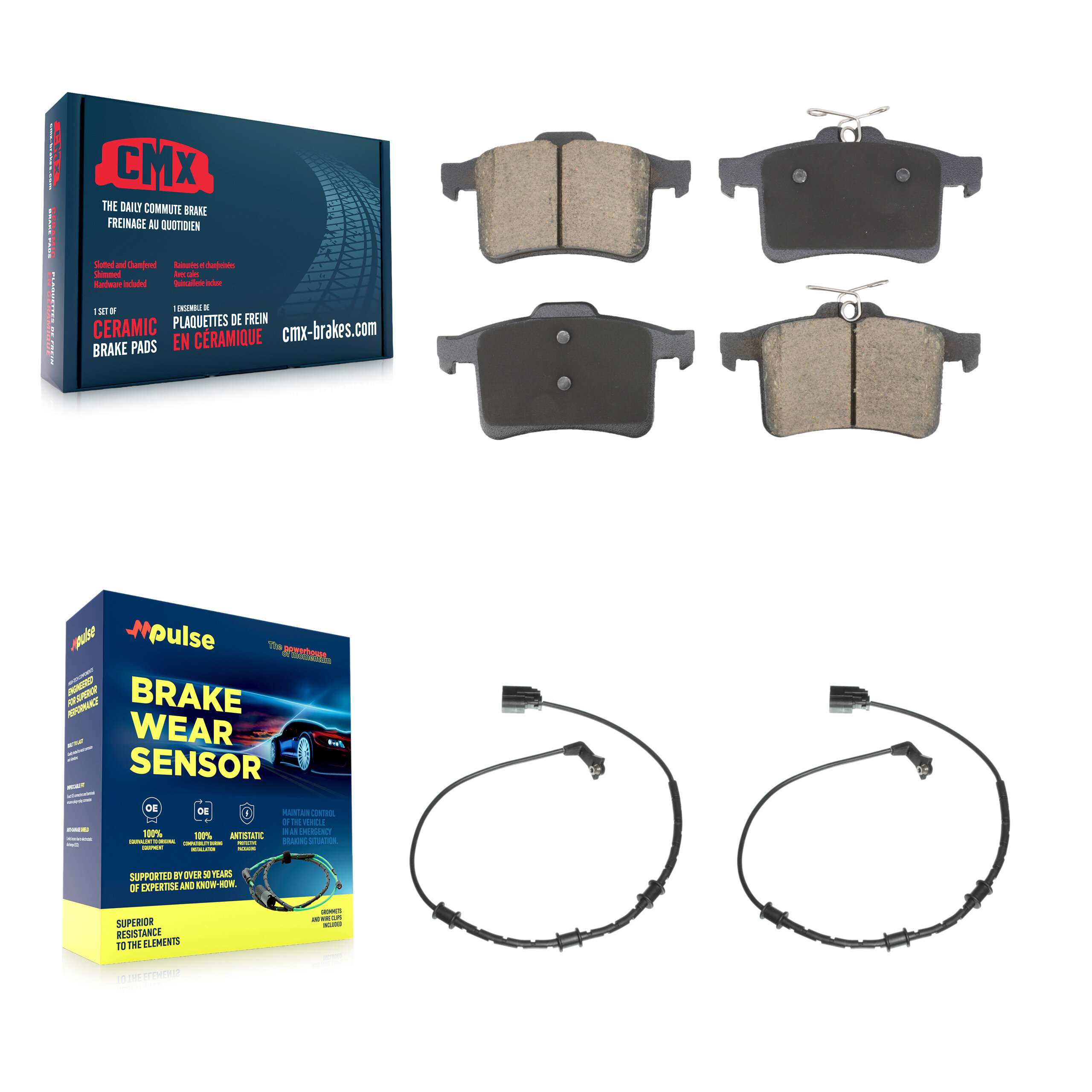 CMX - KCW-101246 - Rear Disc Brake Pad Kits