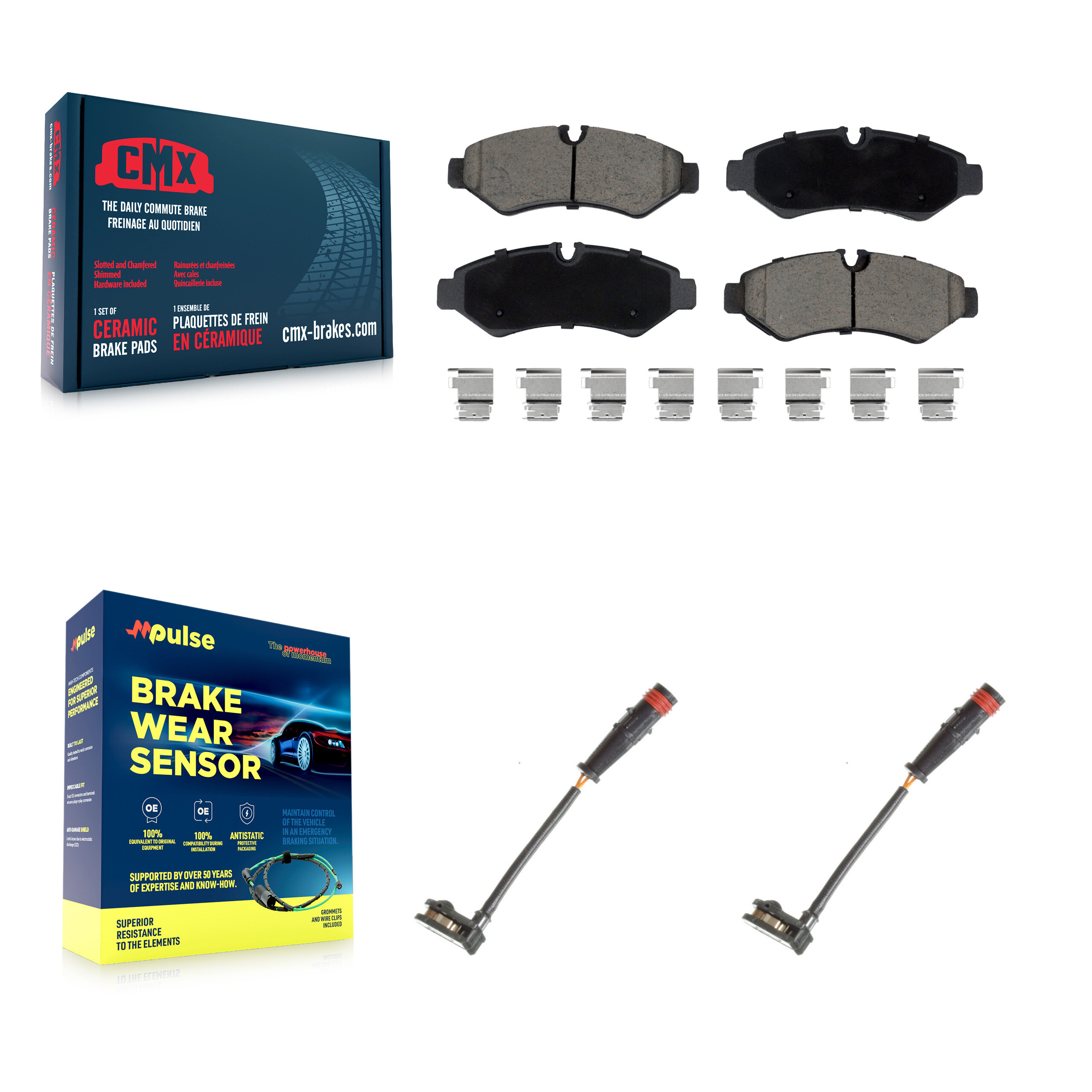 CMX - KCW-101247 - Rear Disc Brake Pad Kits