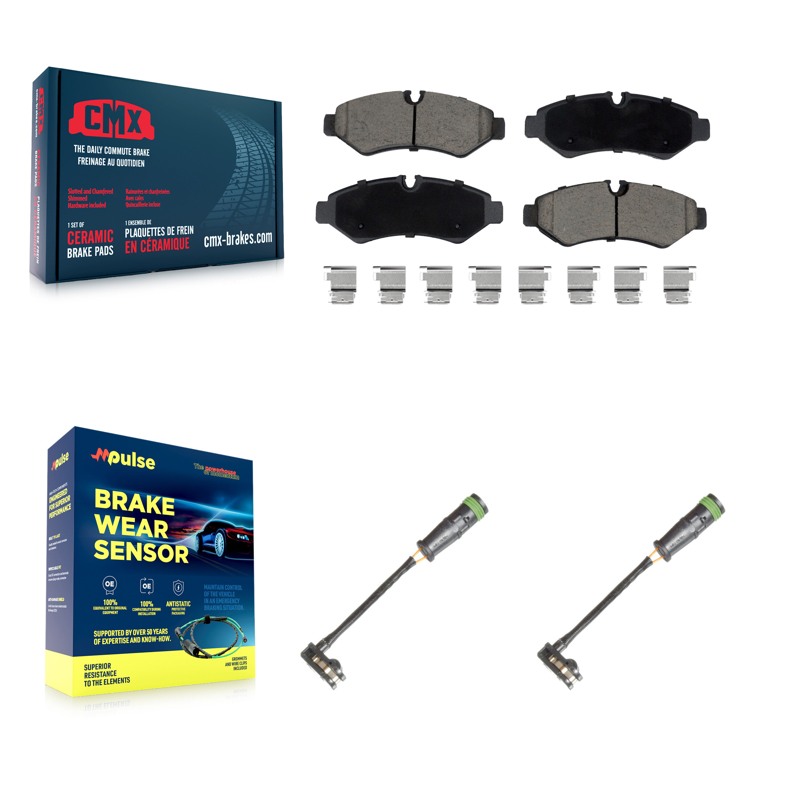 CMX - KCW-101251 - Rear Disc Brake Pad Kits