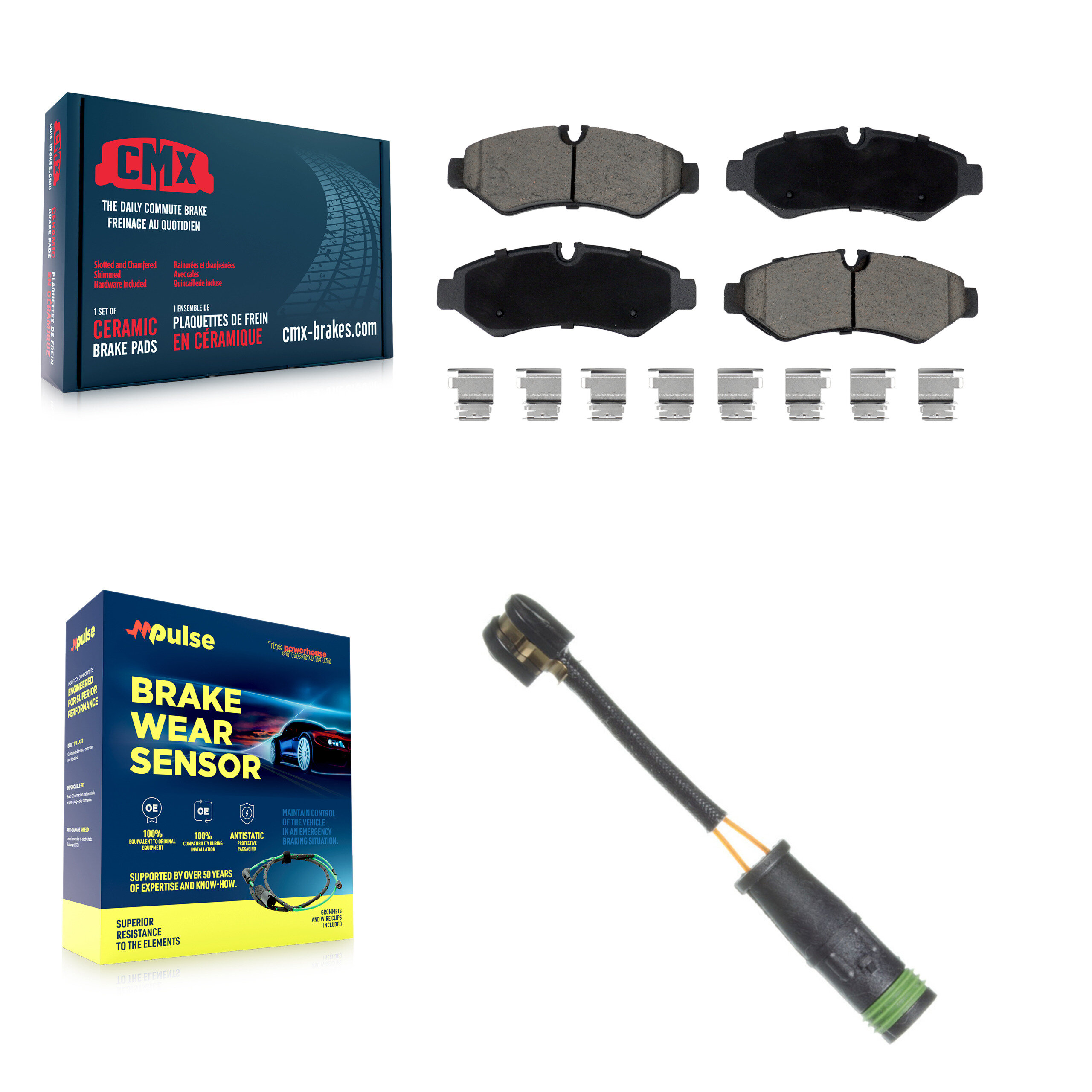 CMX - KCW-101256 - Rear Disc Brake Pad Kits