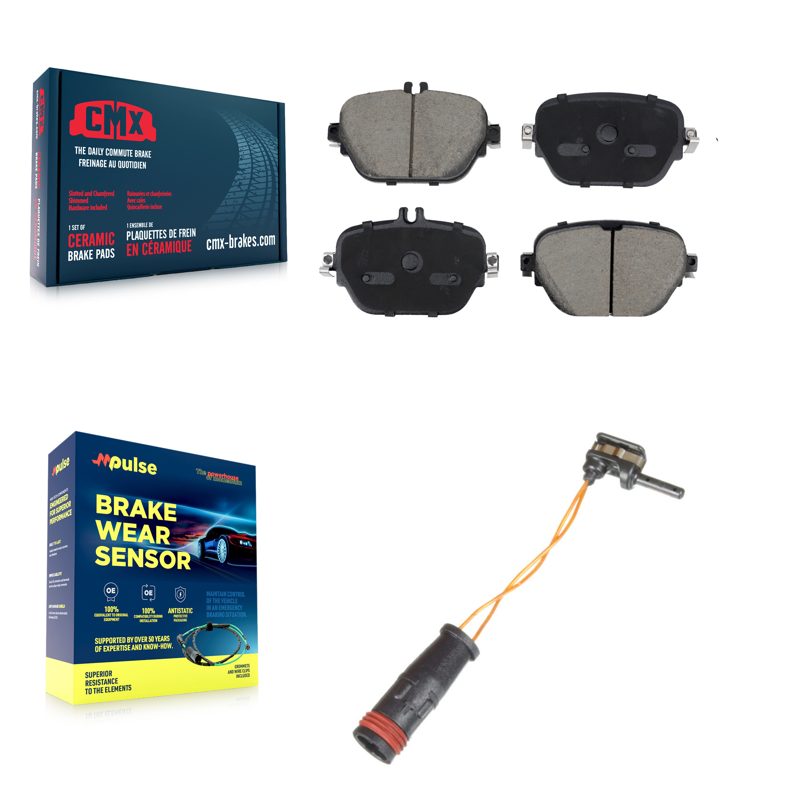 CMX - KCW-101257 - Rear Disc Brake Pad Kits