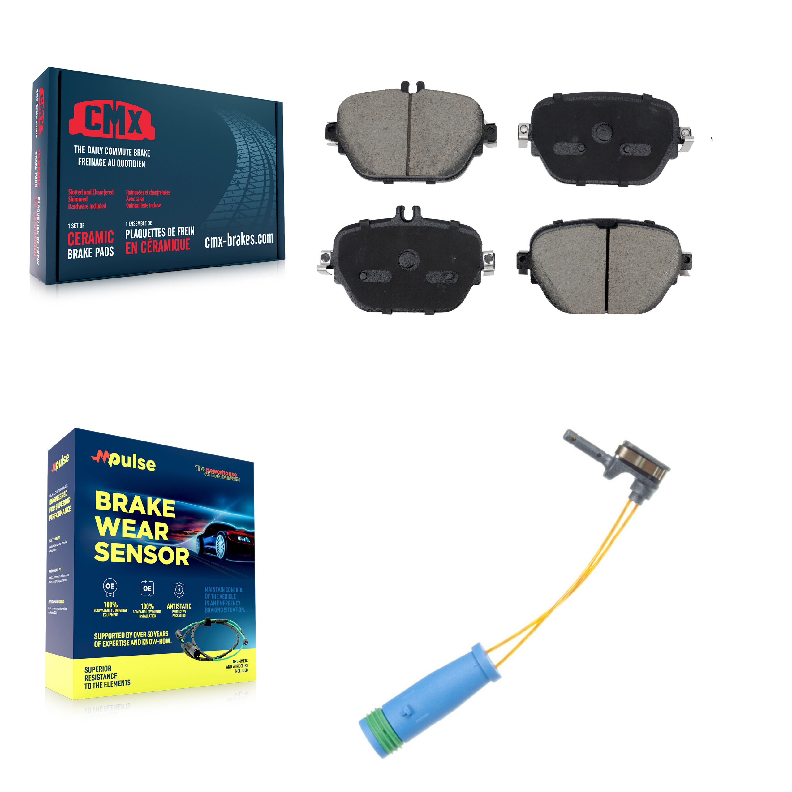 CMX - KCW-101258 - Rear Disc Brake Pad Kits