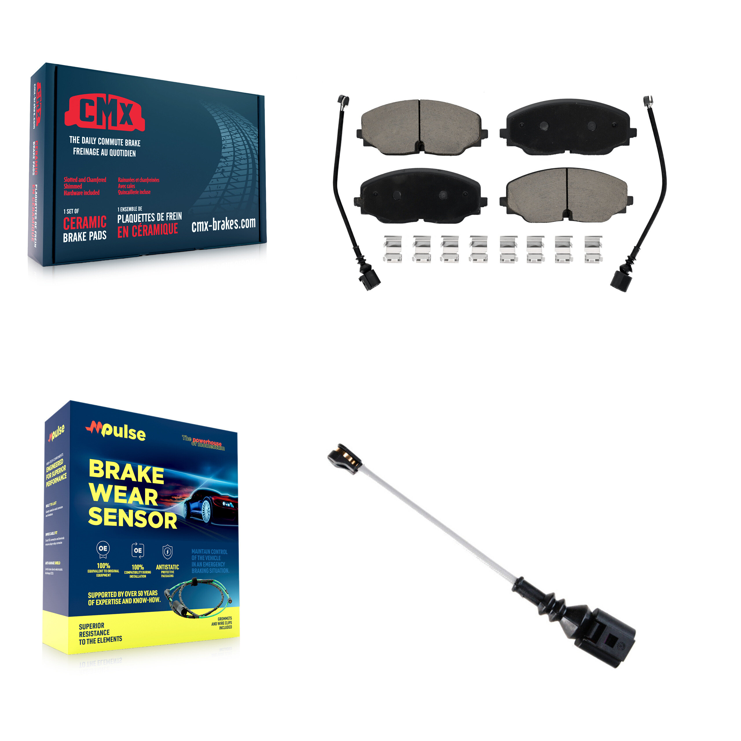 CMX - KCW-101373 - Front Disc Brake Pad Kits