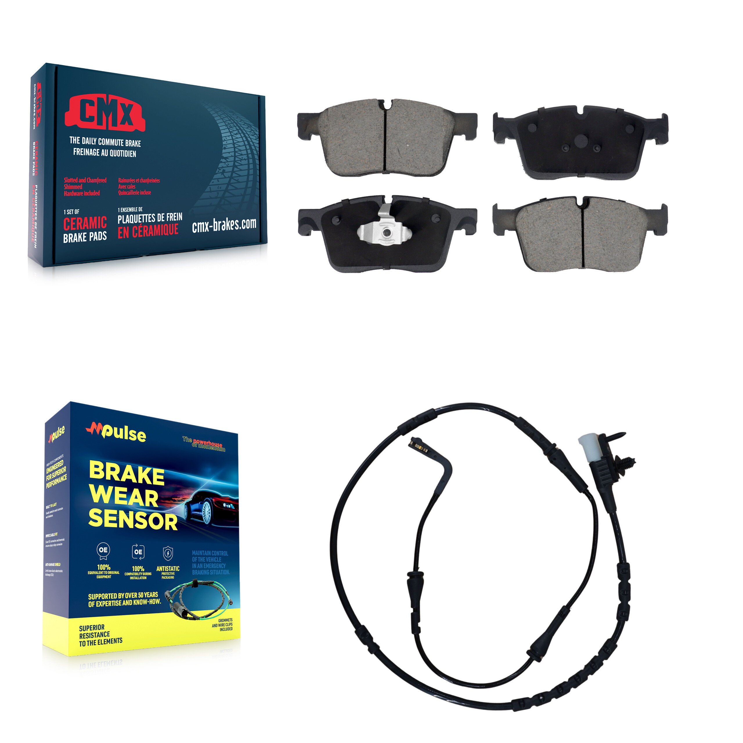 CMX - KCW-101378 - Front Disc Brake Pad Kits