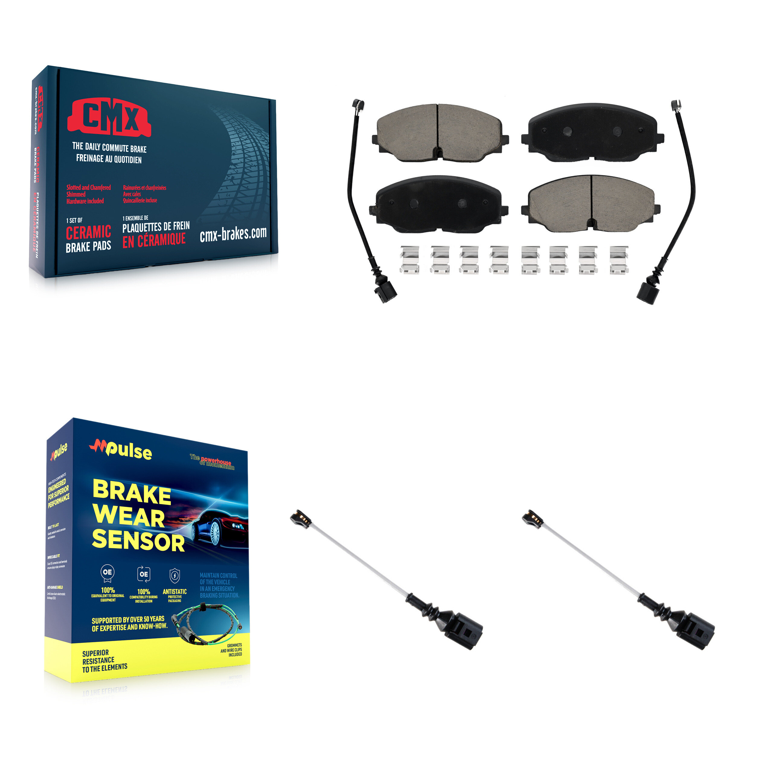 CMX - KCW-101384 - Front Disc Brake Pad Kits