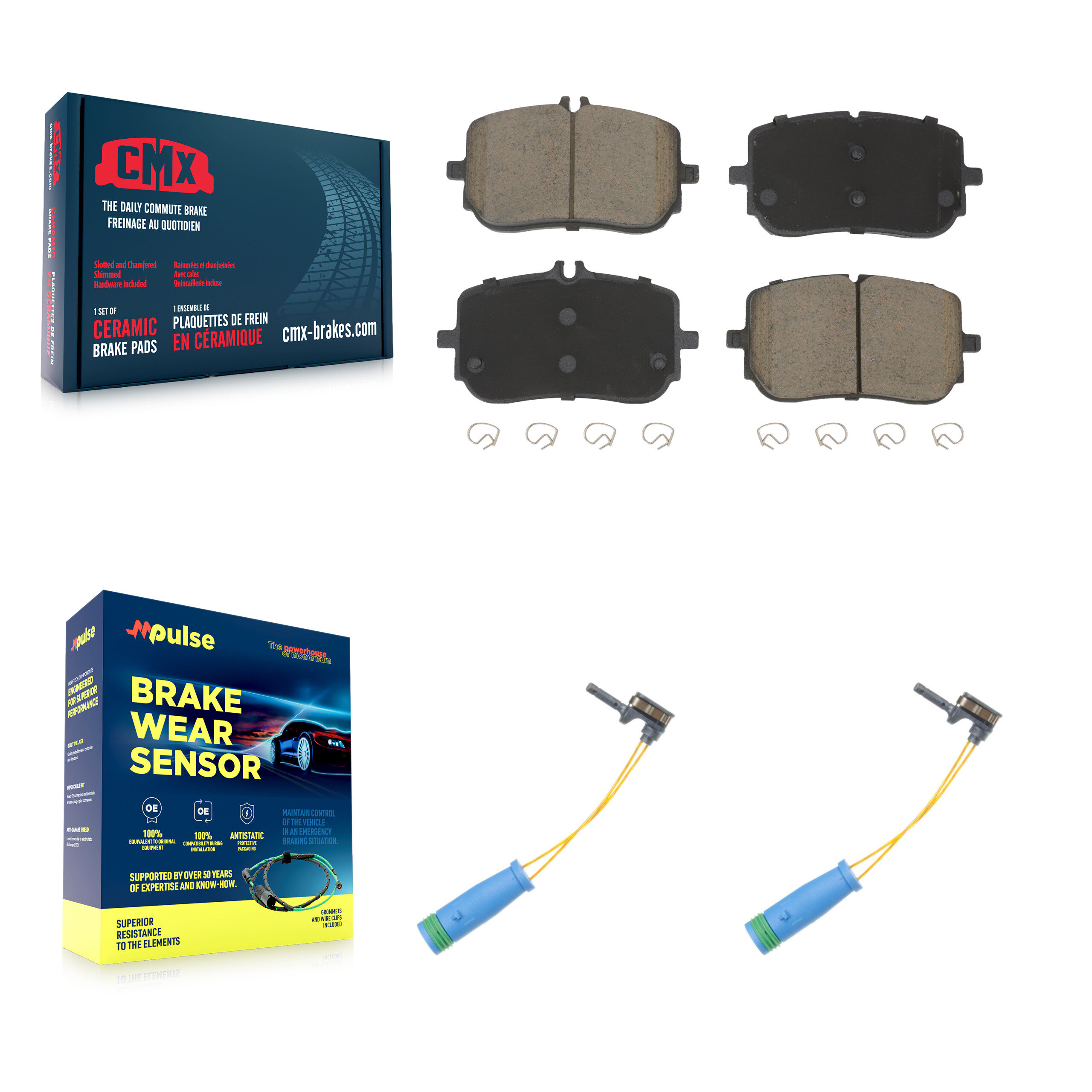 CMX - KCW-101392 - Front Disc Brake Pad Kits